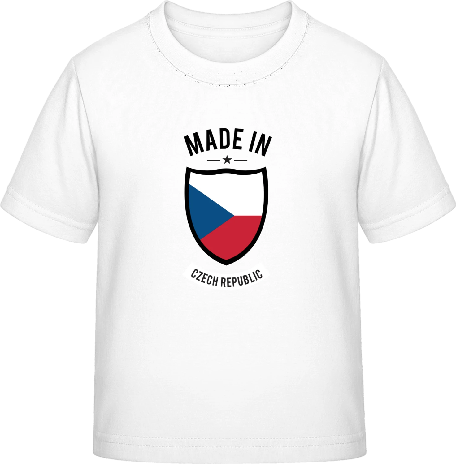 Made in Czech Republic - White Exact 190 Kids - Front