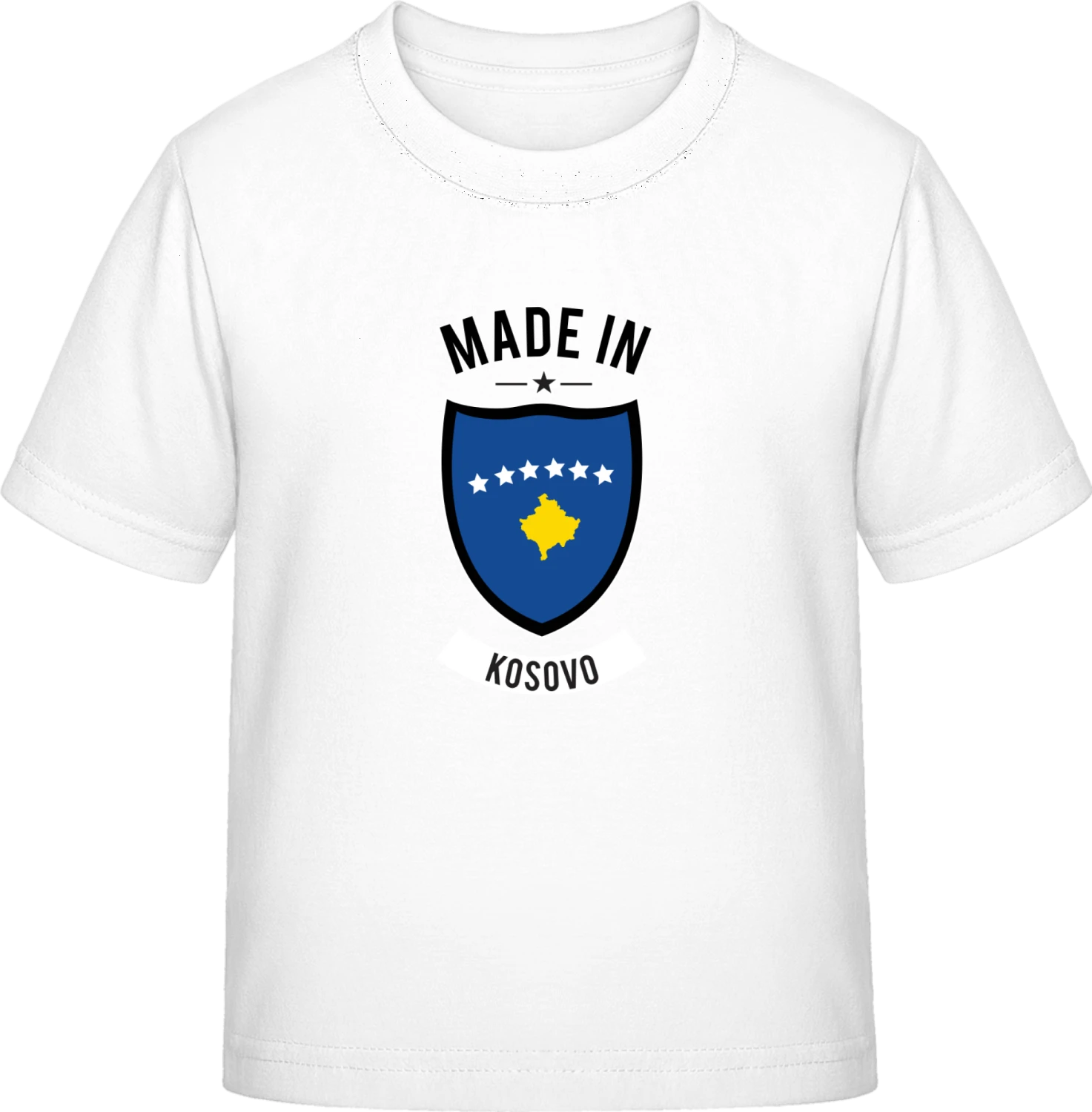 Made in Kosovo - White Exact 190 Kids - Front