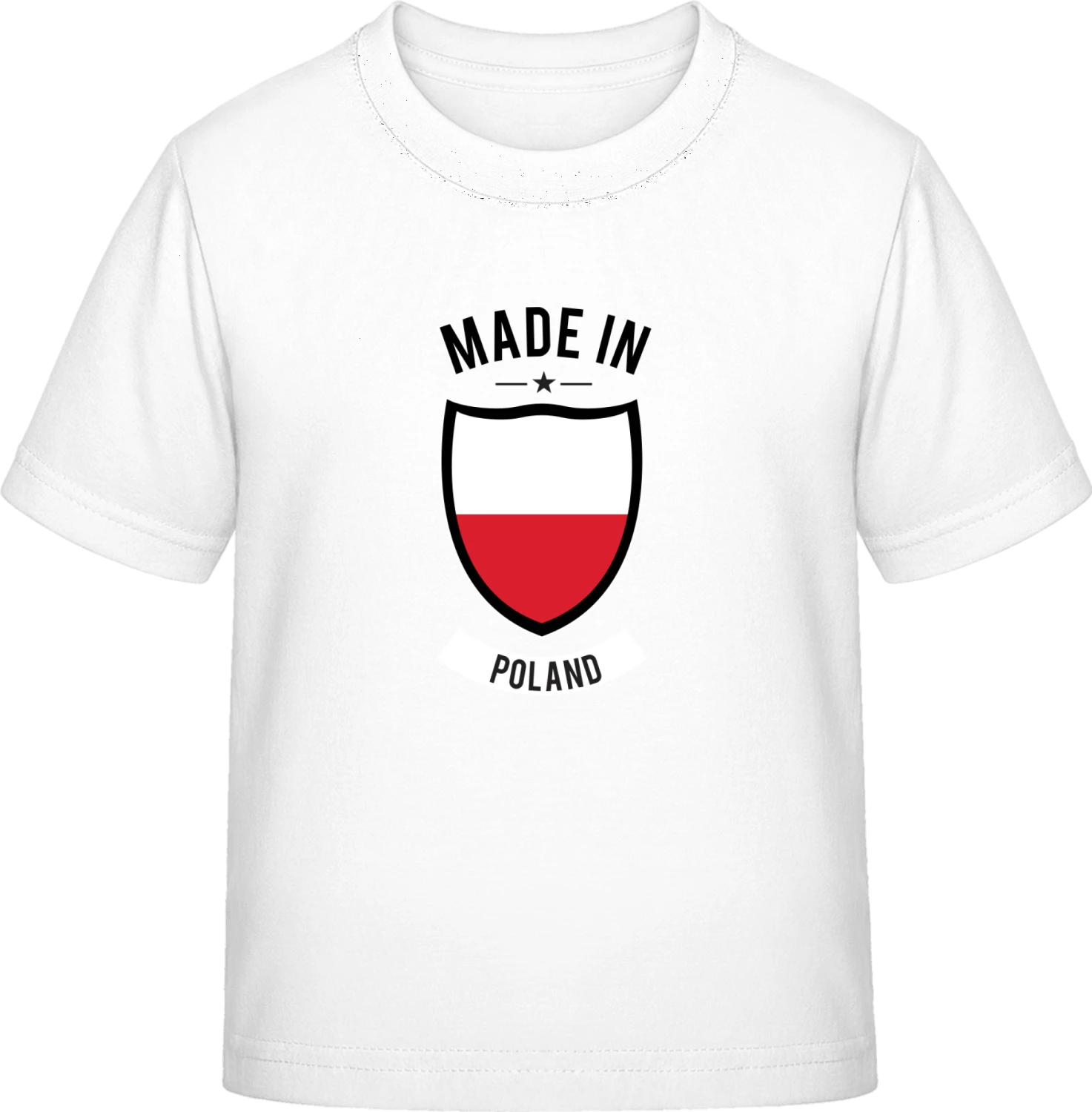 Made in Poland - White Exact 190 Kids - Front