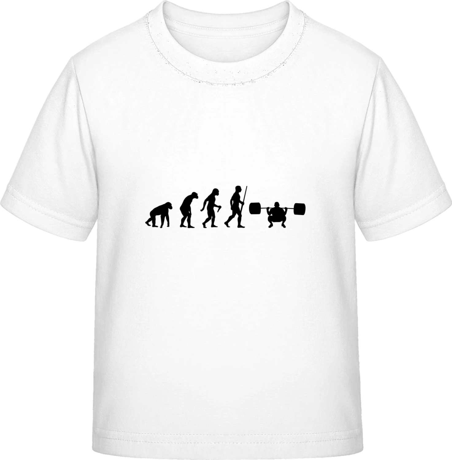 Weightlifter Evolution - White Exact 190 Kids - Front