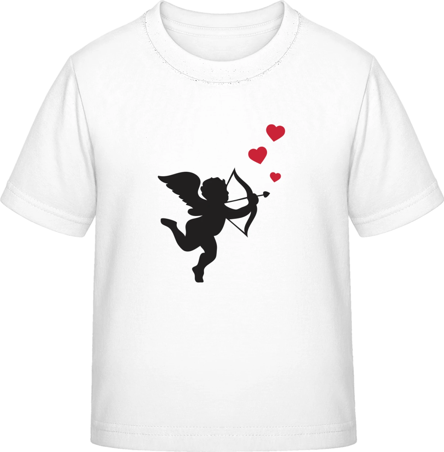 Amor Love Logo - White Exact 190 Kids - Front