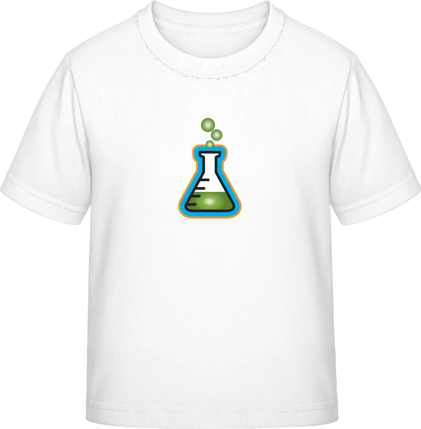 Chemistry Logo - White Exact 190 Kids - Front