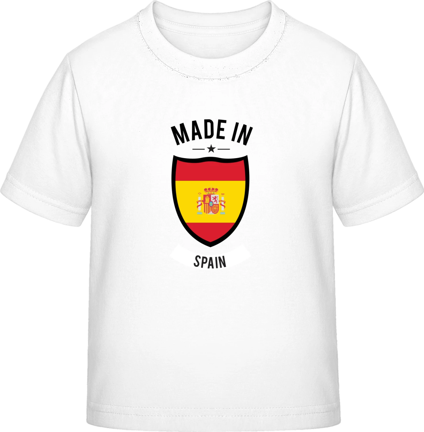 Made in Spain - White Exact 190 Kids - Front