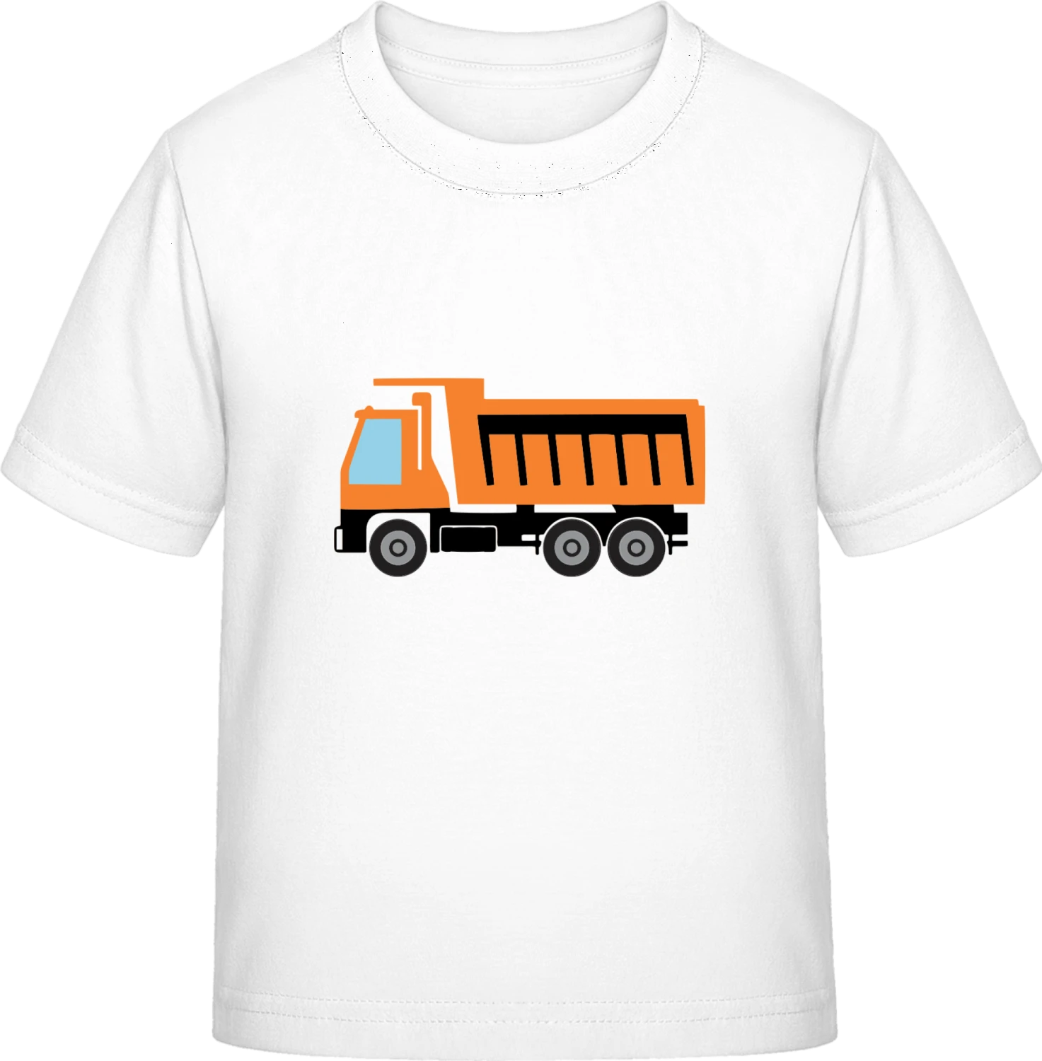 Tipper Construction Site - White Exact 190 Kids - Front