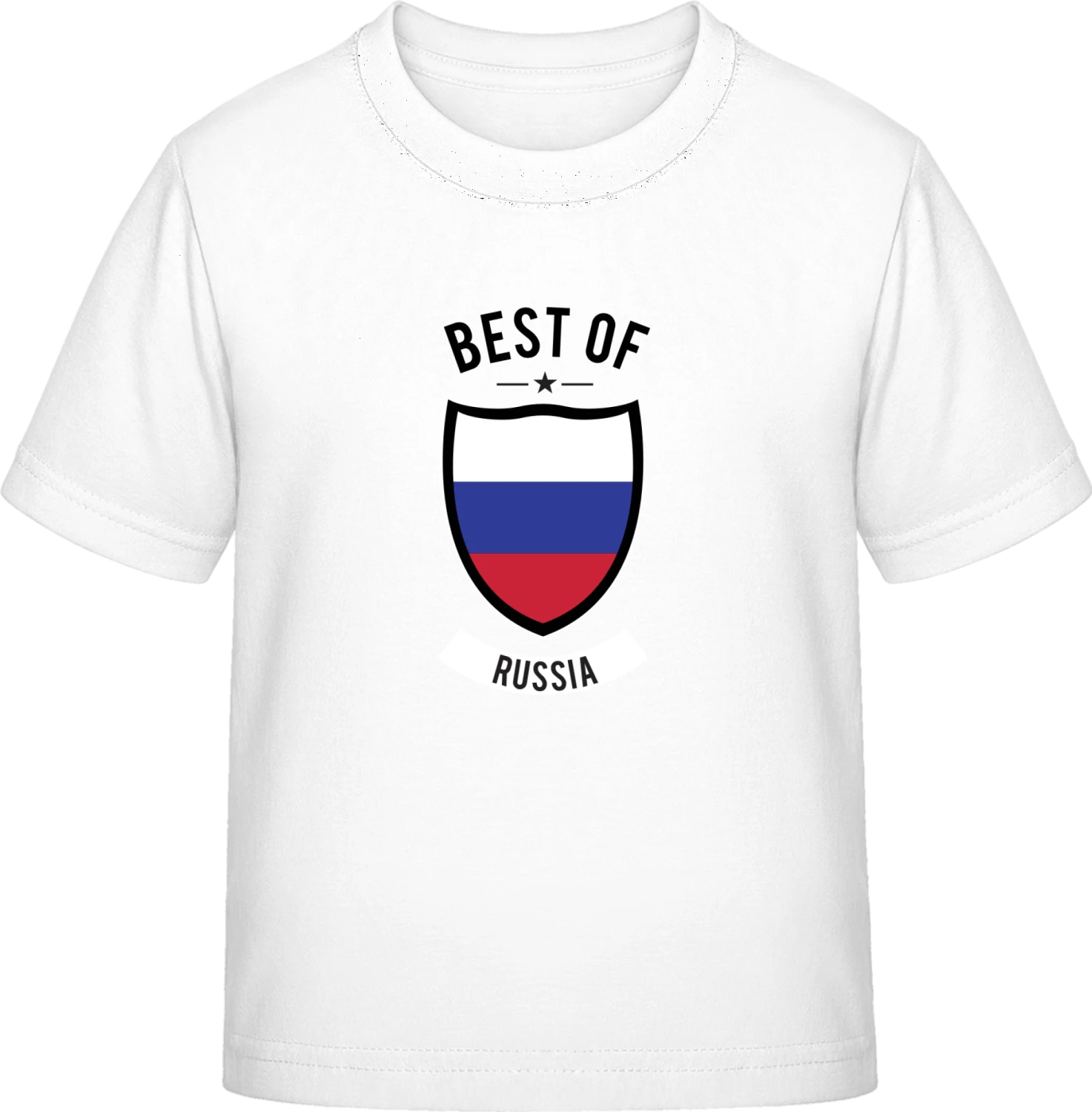 Best of Russia - White Exact 190 Kids - Front