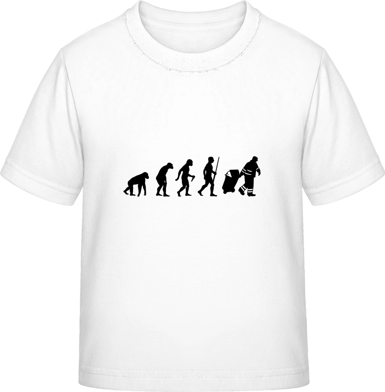 Garbage Man Evolution - White Exact 190 Kids - Front