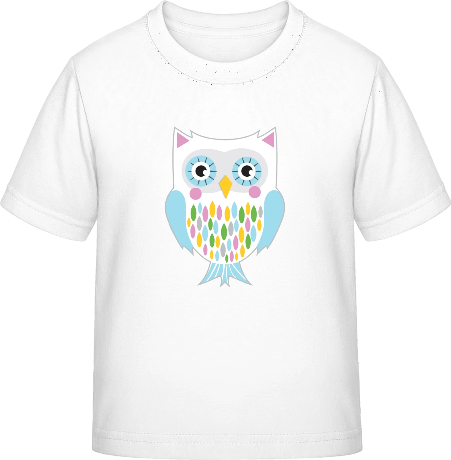 Owl Artful - White Exact 190 Kids - Front