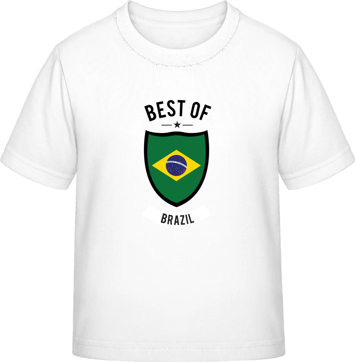 Best of Brazil - White Exact 190 Kids - Front