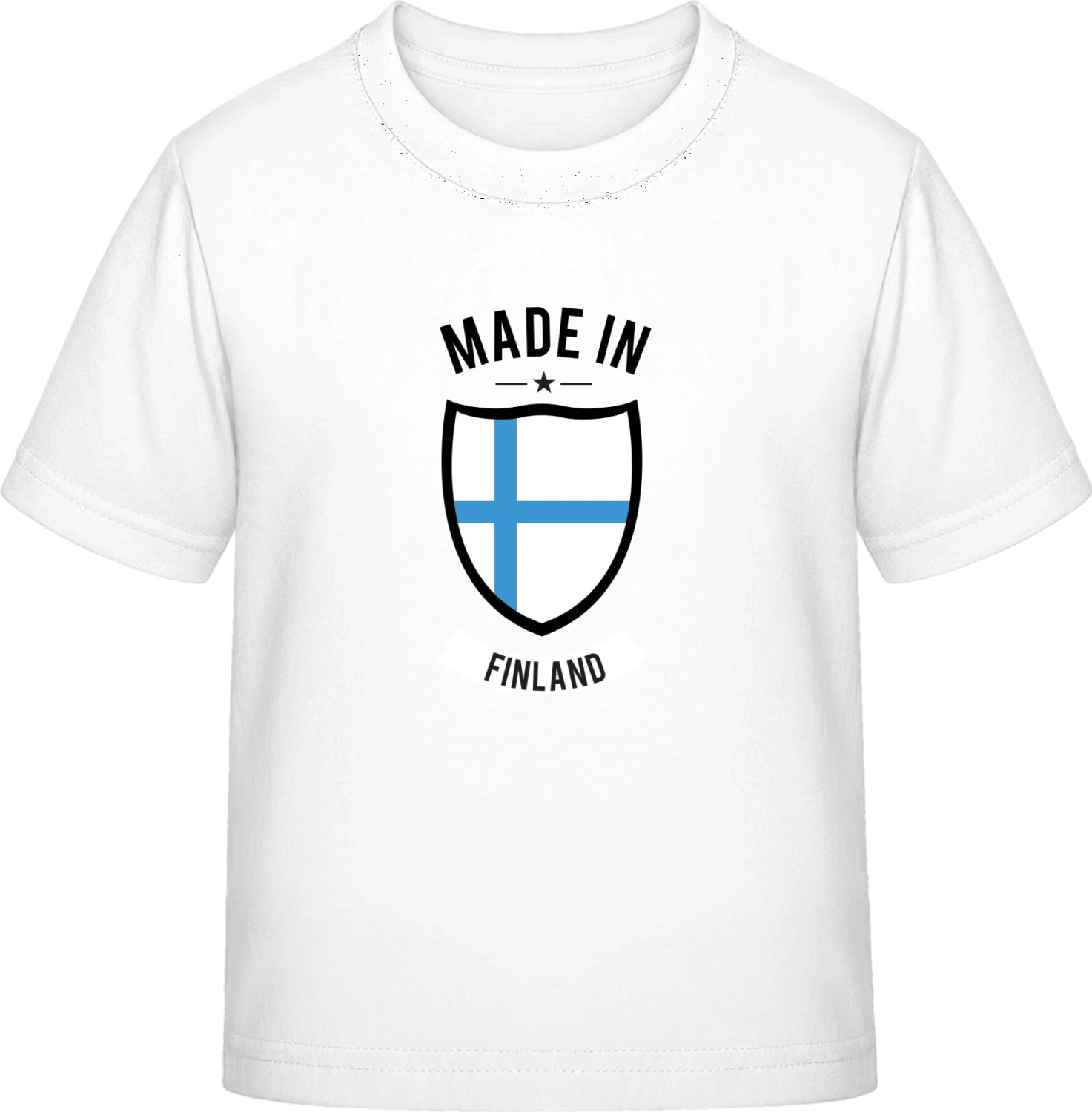 Made in Finland - White Exact 190 Kids - Front