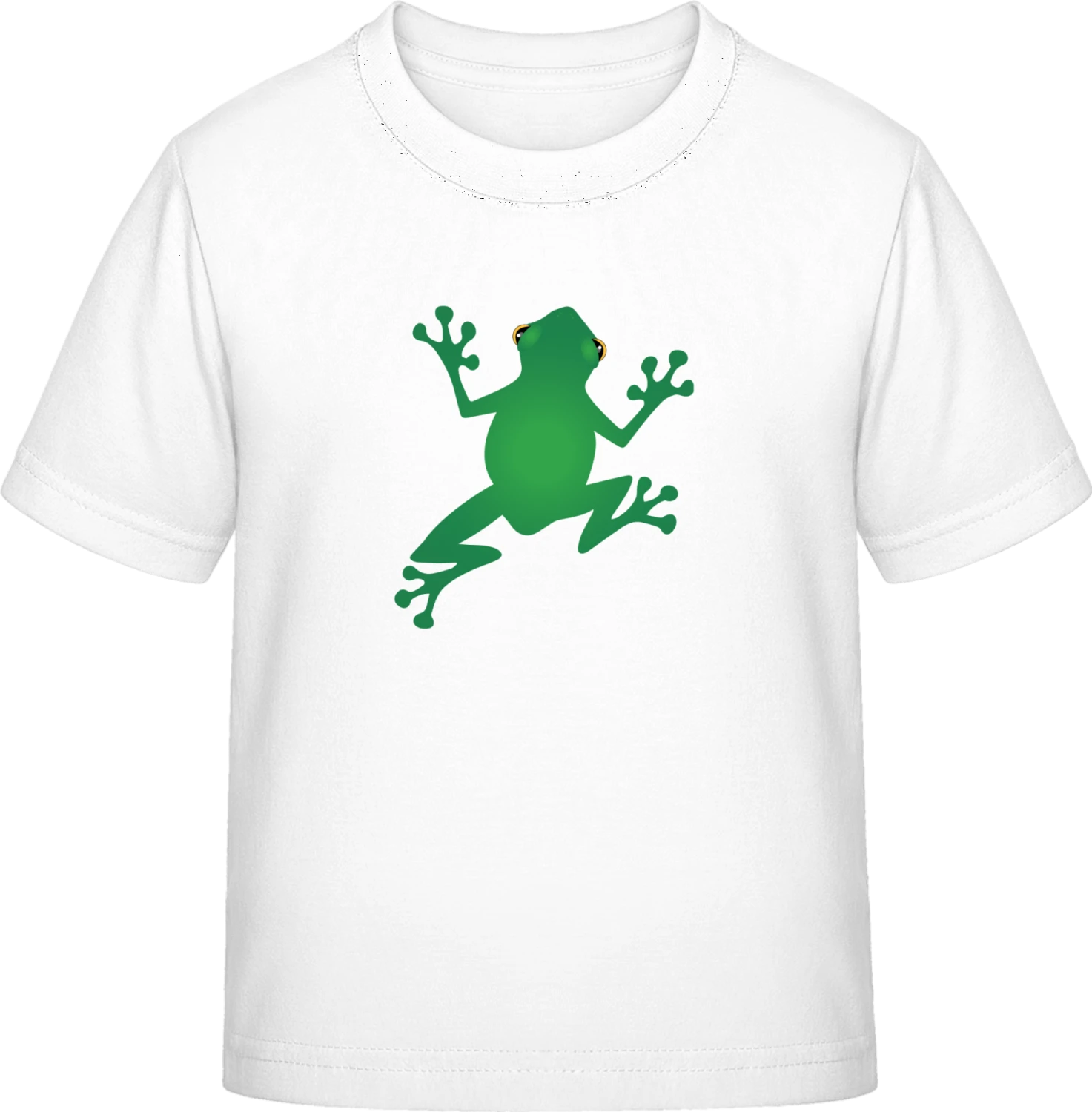 Green Frog - White Exact 190 Kids - Front