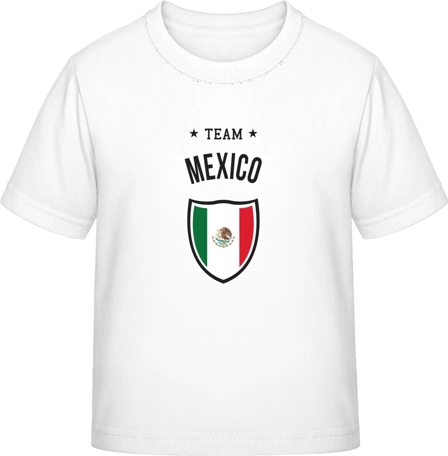 Team Mexico - White Exact 190 Kids - Front