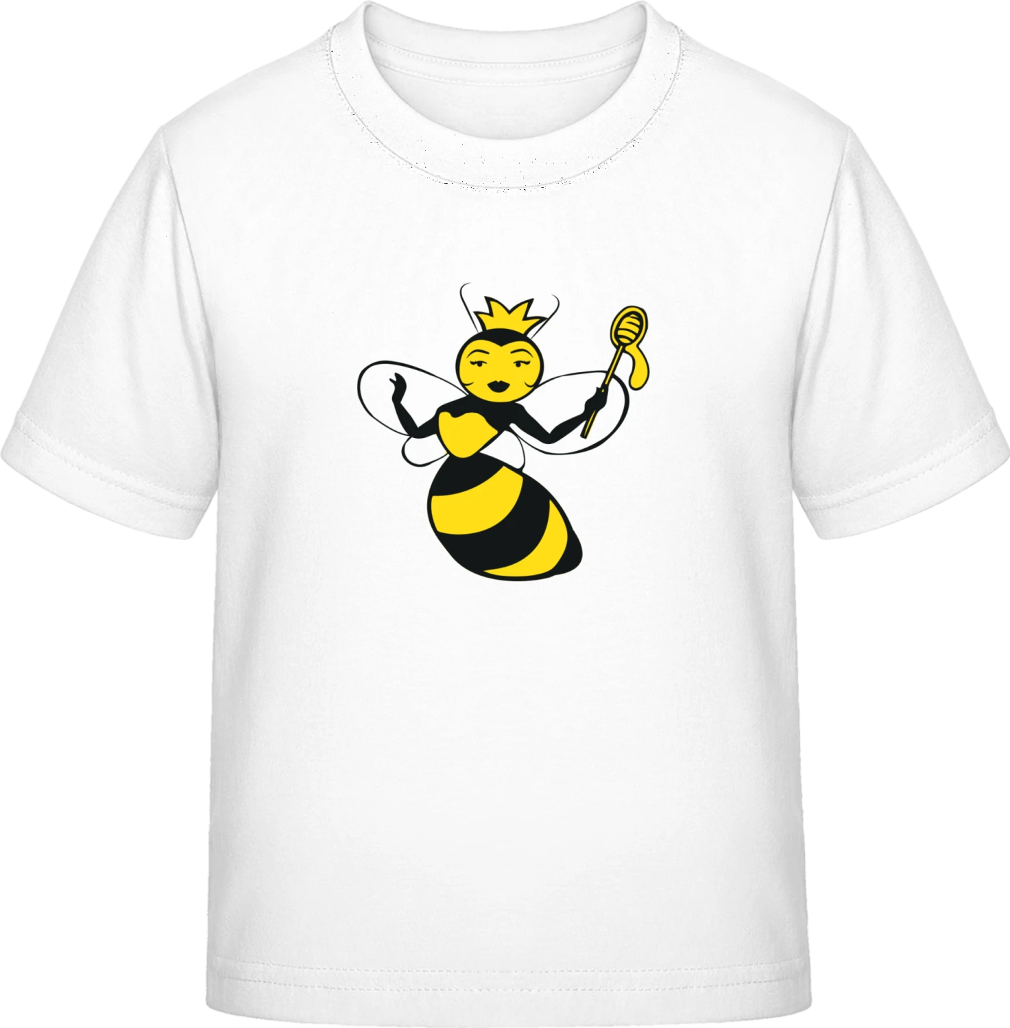 Bachelorette Bee - White Exact 190 Kids - Front