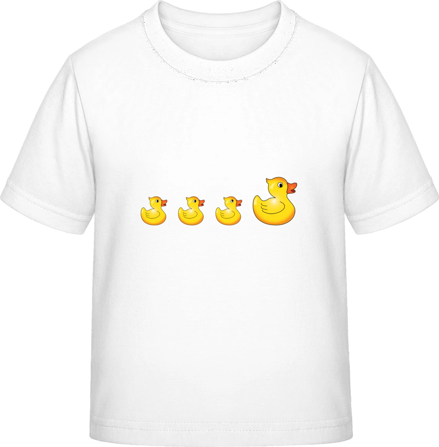 Duck Family - White Exact 190 Kids - Front