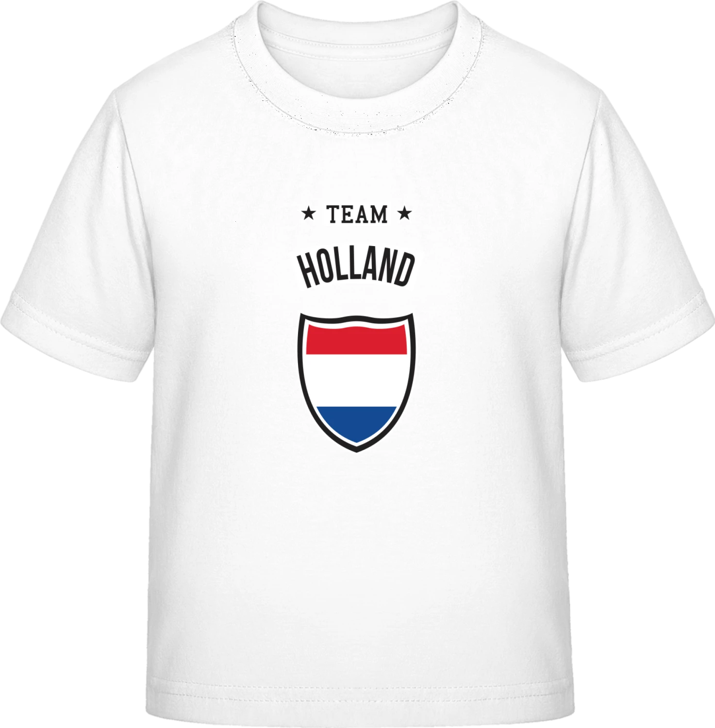 Team Holland - White Exact 190 Kids - Front