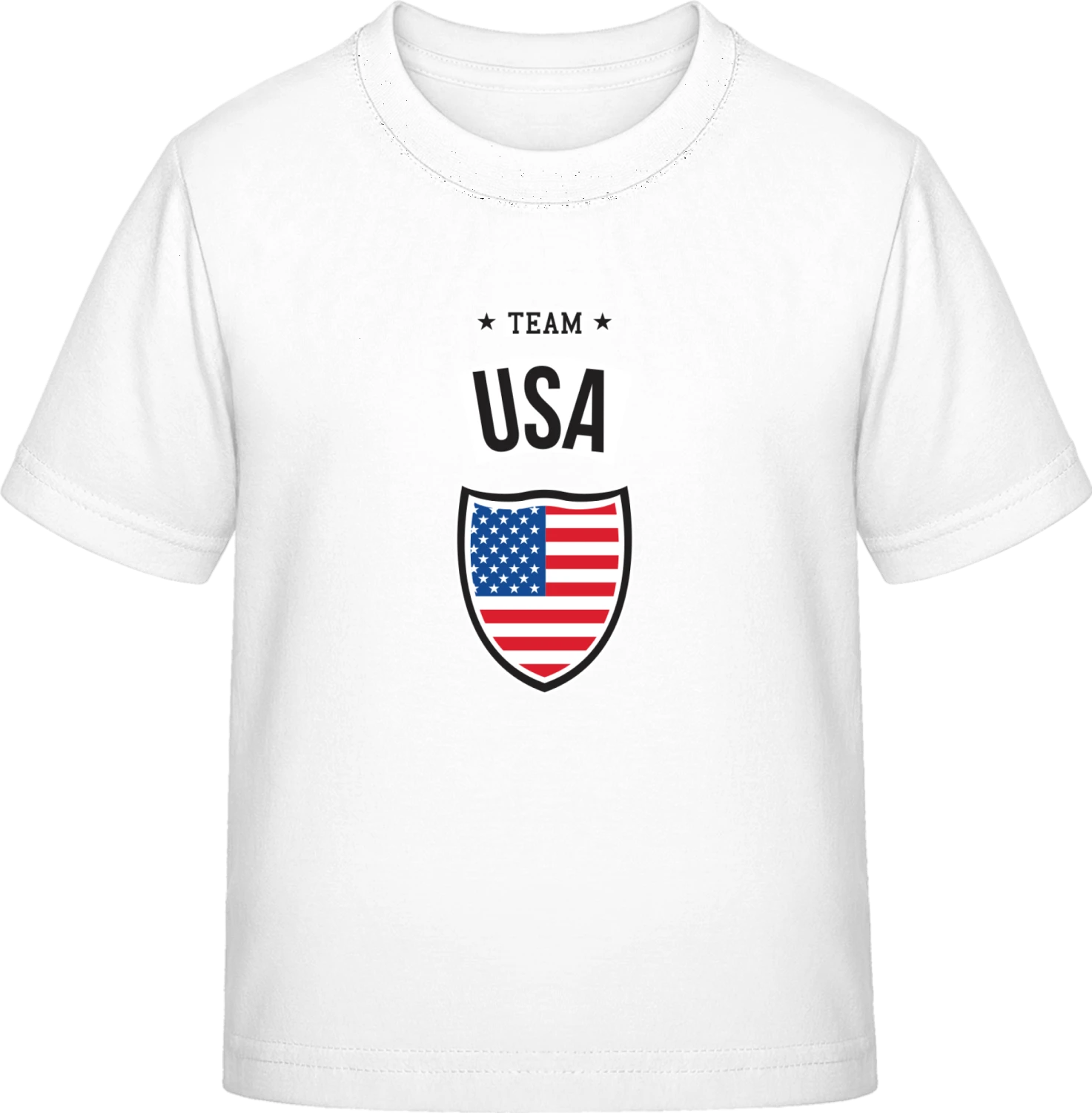 Team USA - White Exact 190 Kids - Front