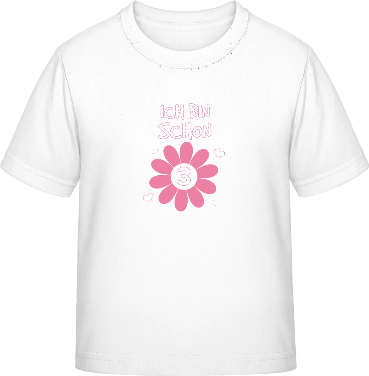 Schon 3 Jahre Blume - White Exact 190 Kids - Front