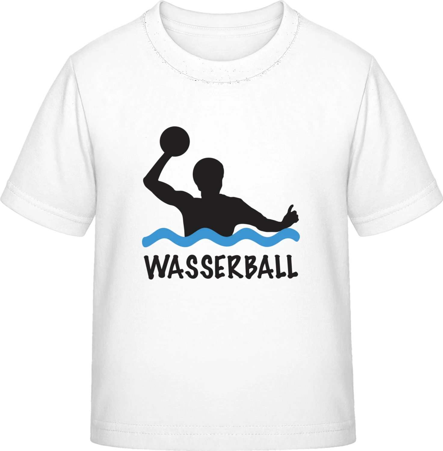 Wasserball Silhouette - White Exact 190 Kids - Front