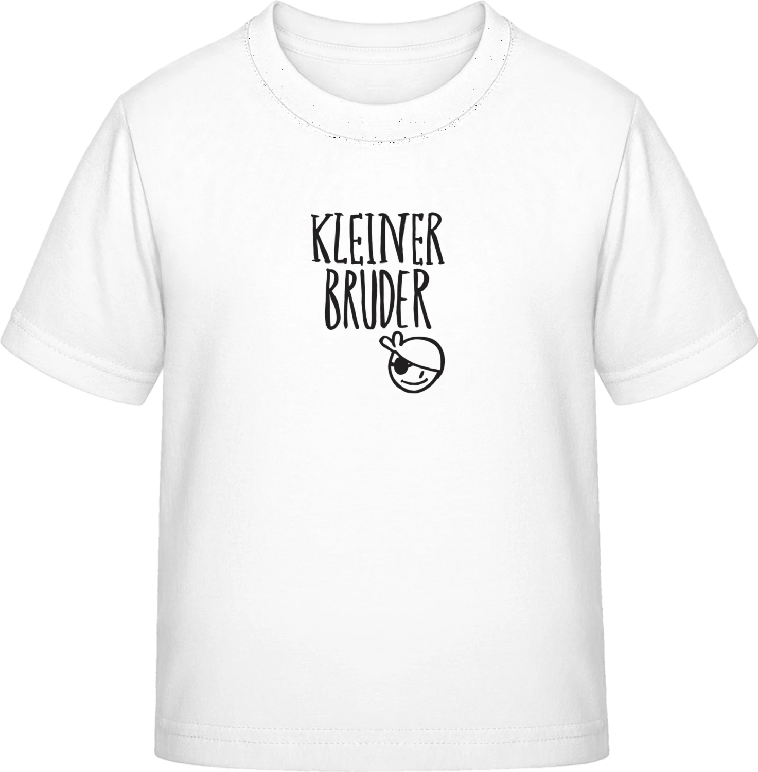 Kleiner bruder Piraat - White Exact 190 Kids - Front