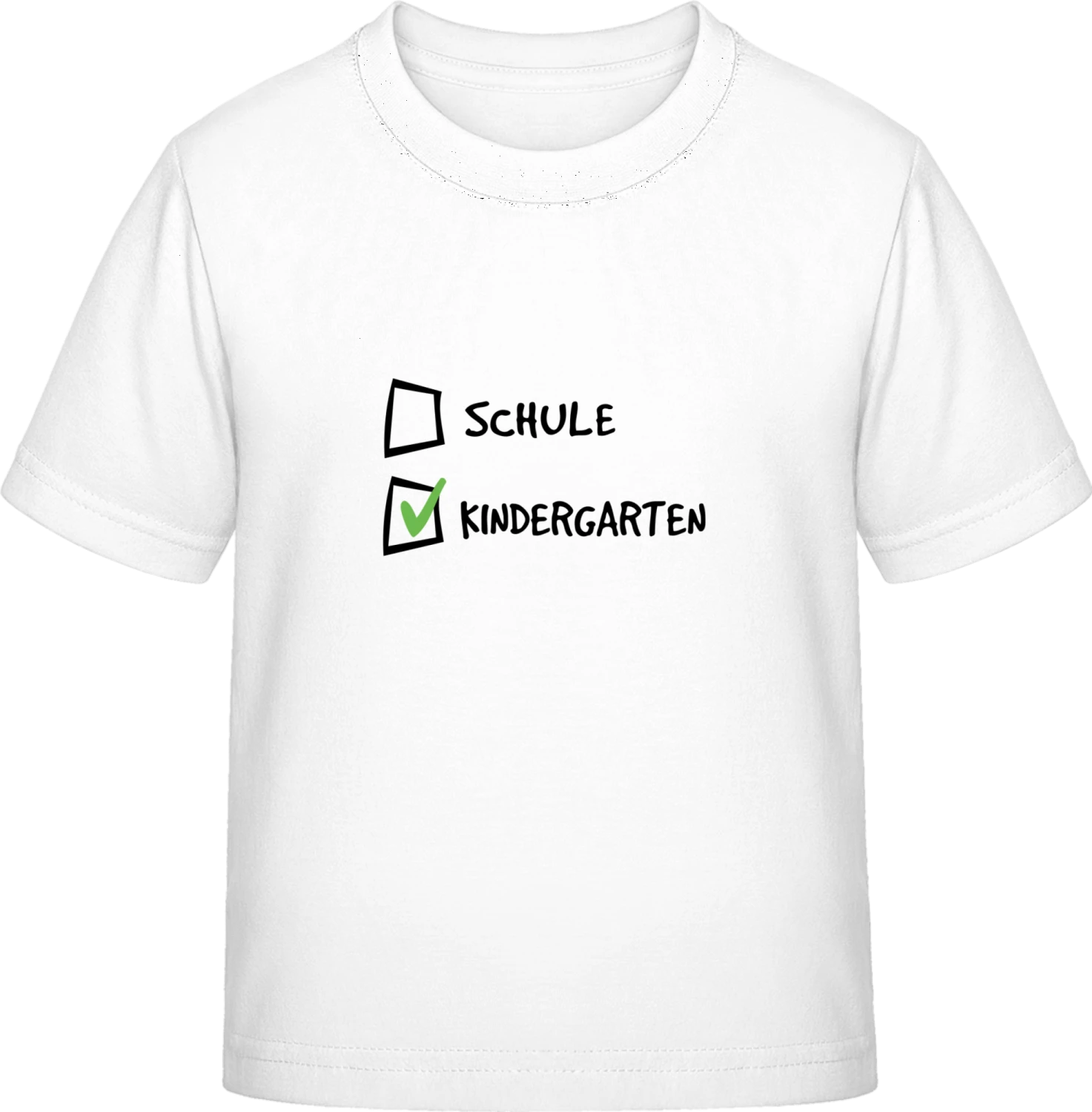 Schule - White Exact 190 Kids - Front