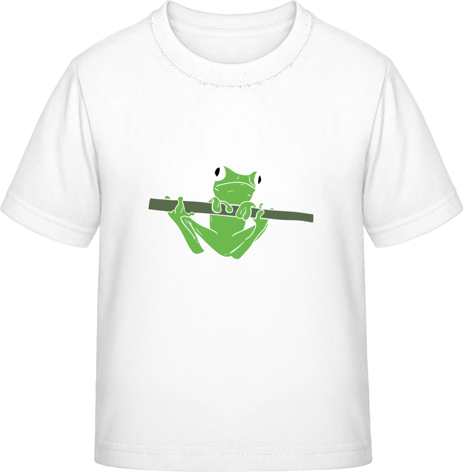 Frog Hanging On A Stick - White Exact 190 Kids - Front