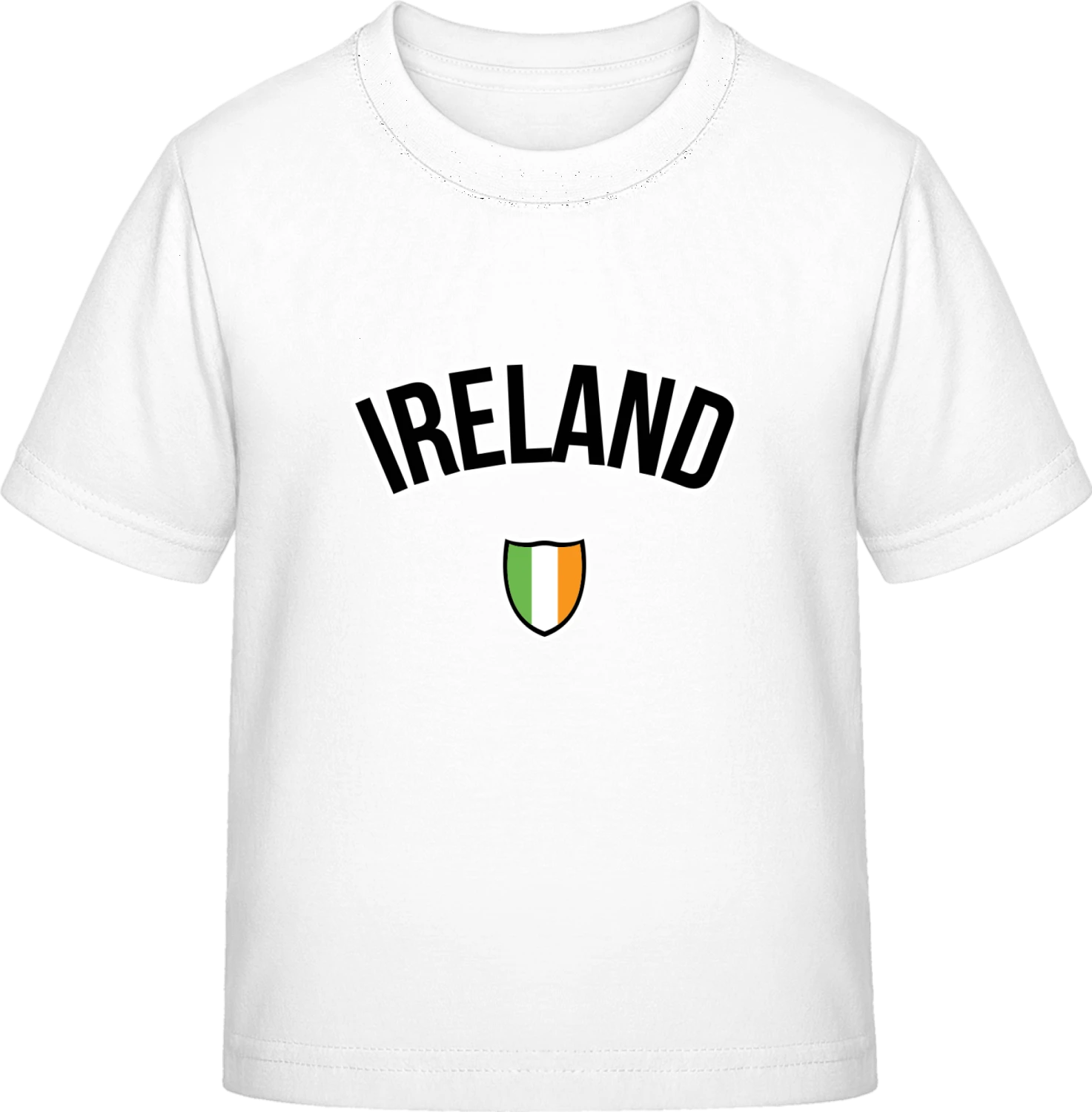 IRELAND Football Fan - White Exact 190 Kids - Front