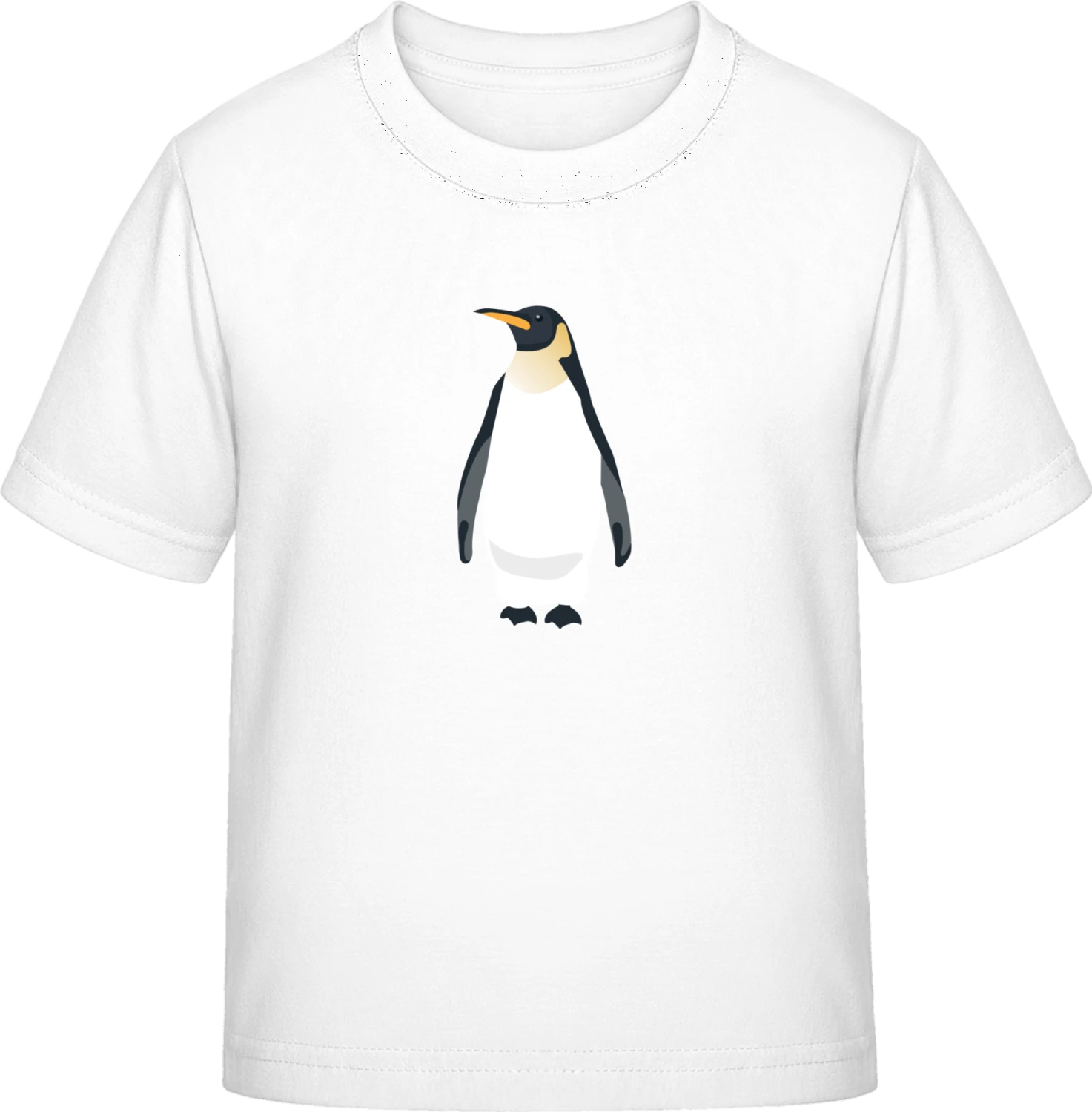 Penguin Illustration - White Exact 190 Kids - Front