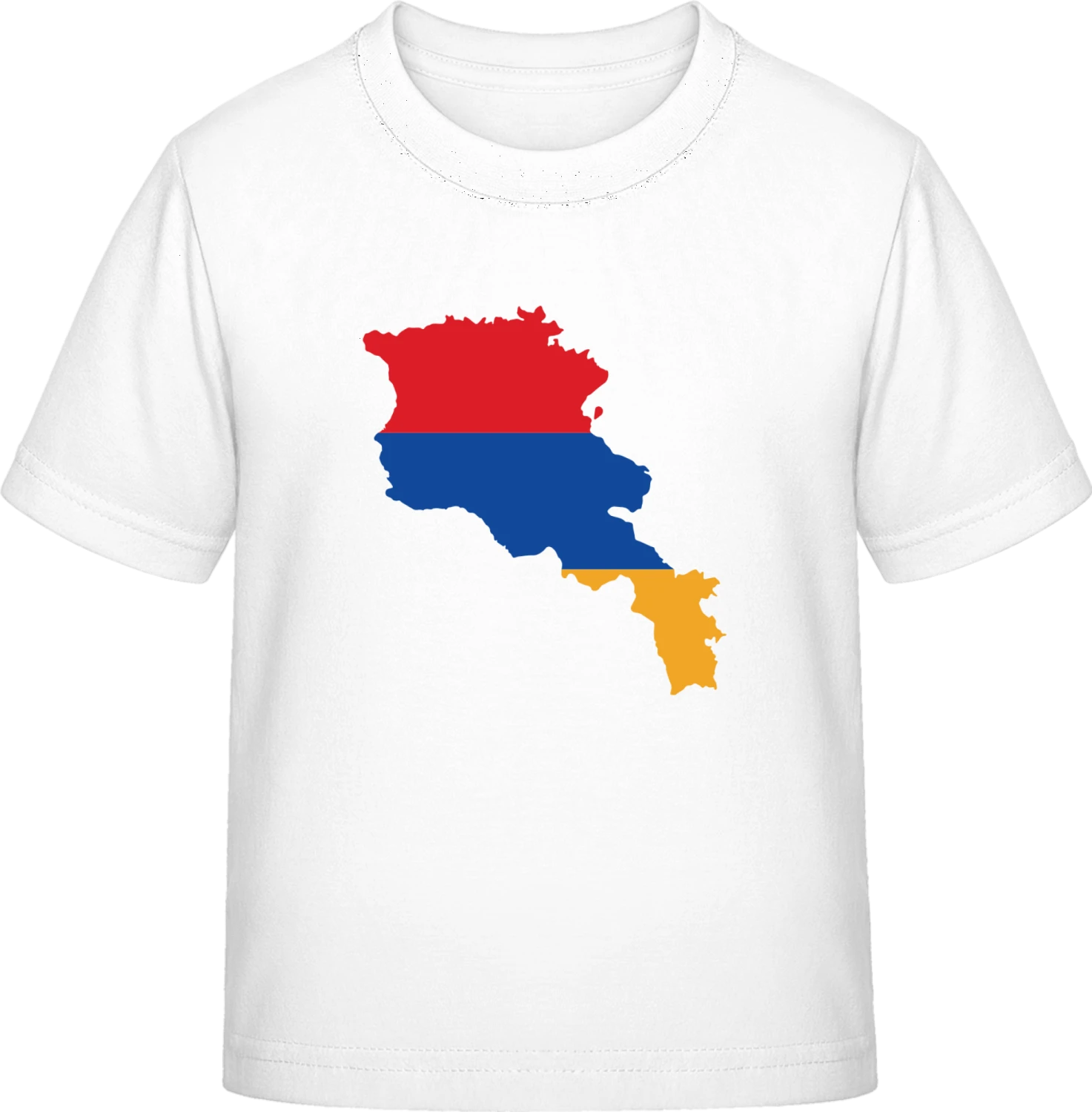 Armenia Flag - White Exact 190 Kids - Front