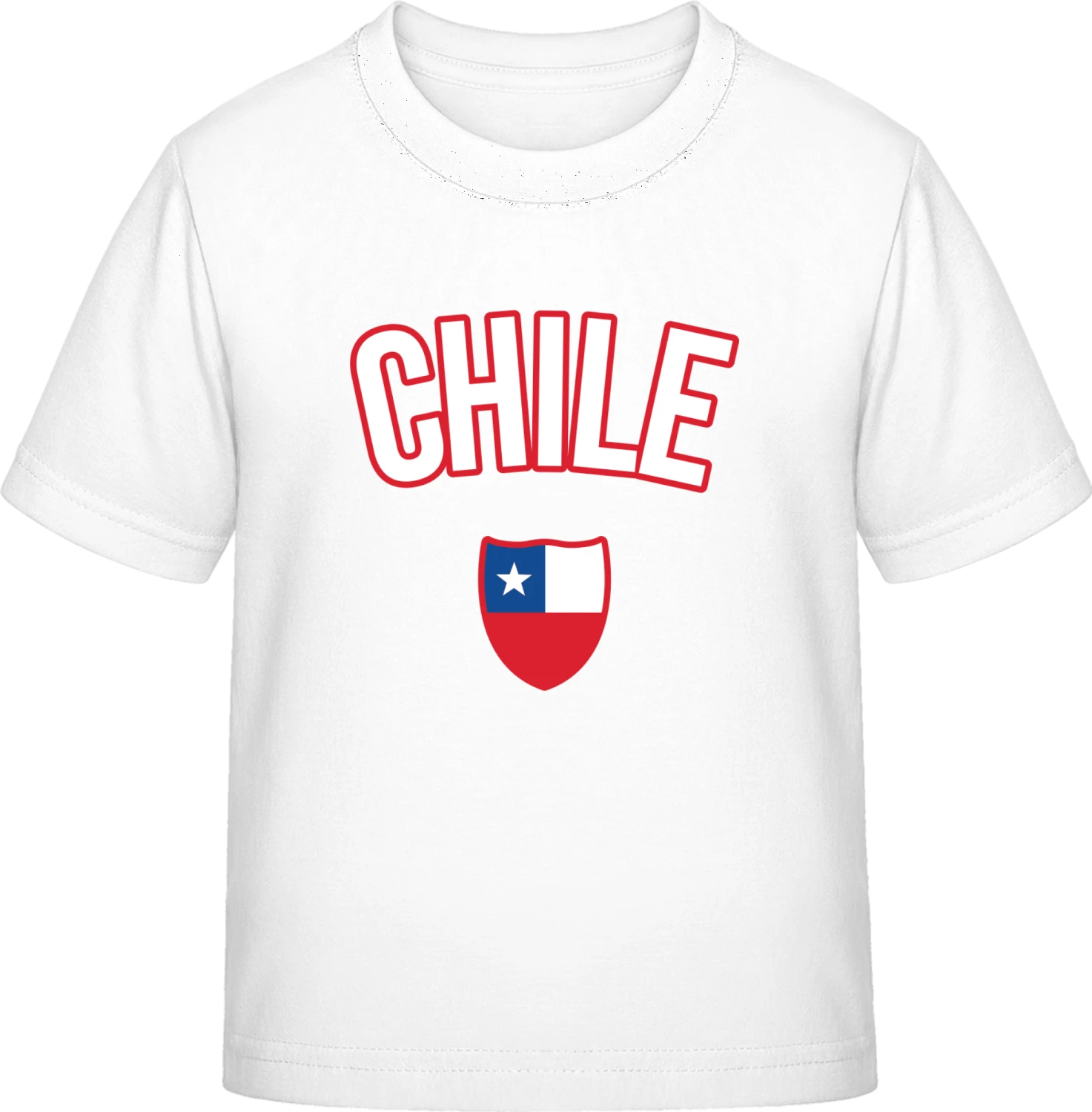 CHILE Fan - White Exact 190 Kids - Front