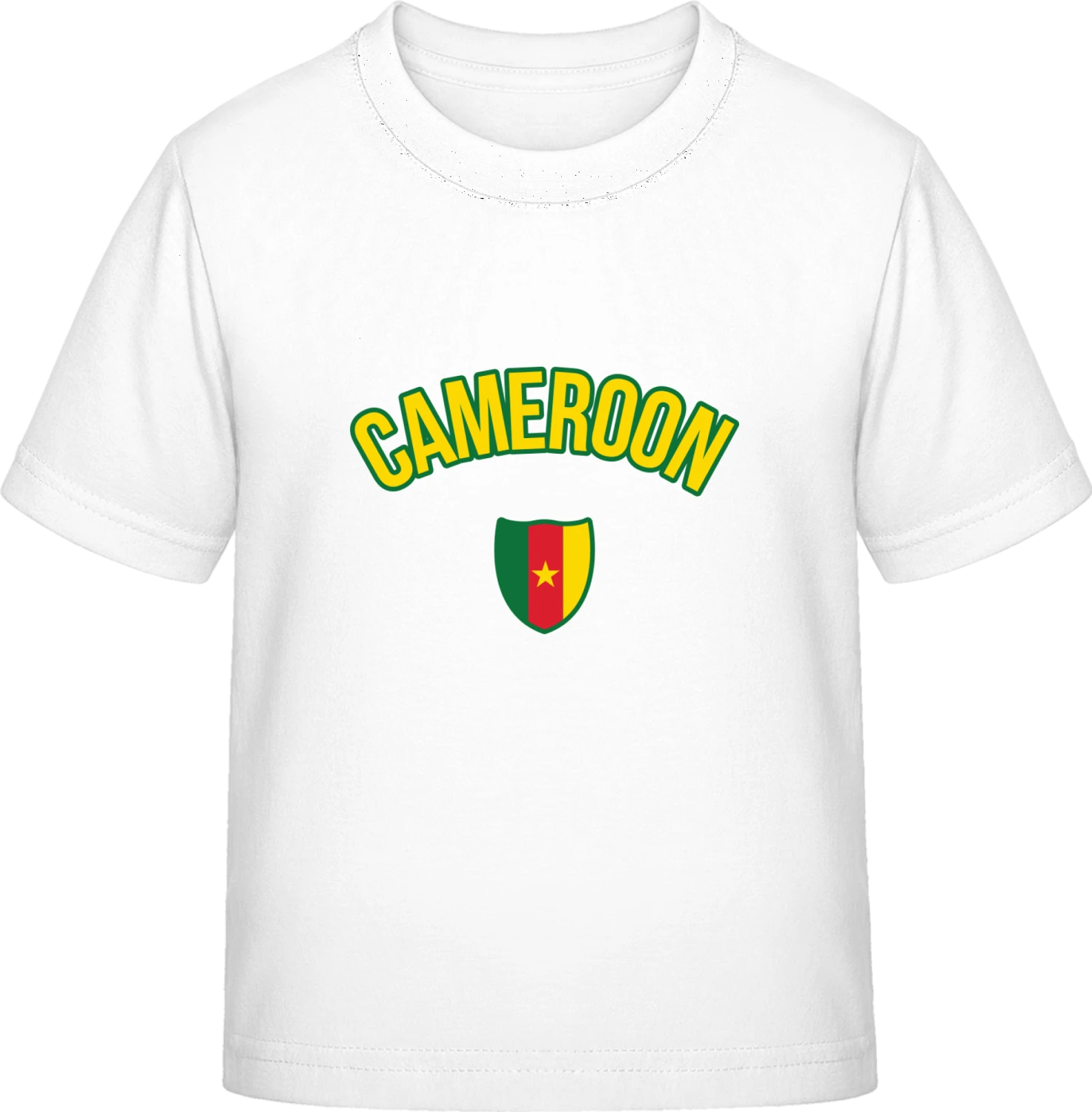 CAMEROON Fan - White Exact 190 Kids - Front