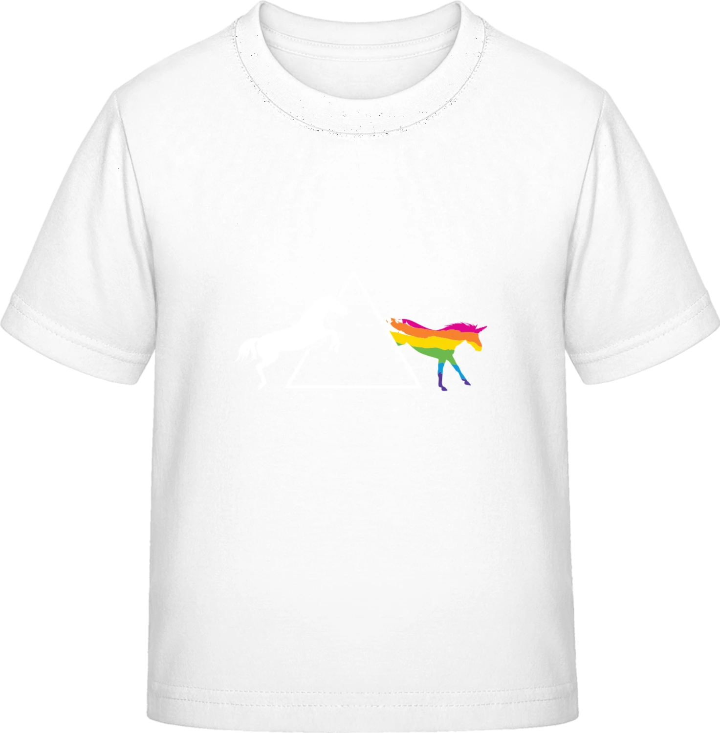 Dark Side Of The Unicorn - White Exact 190 Kids - Front