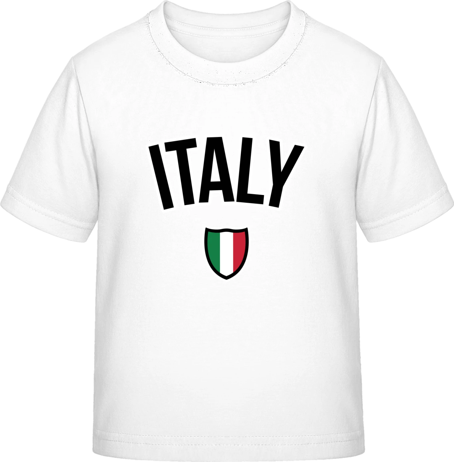 ITALY Football Fan - White Exact 190 Kids - Front