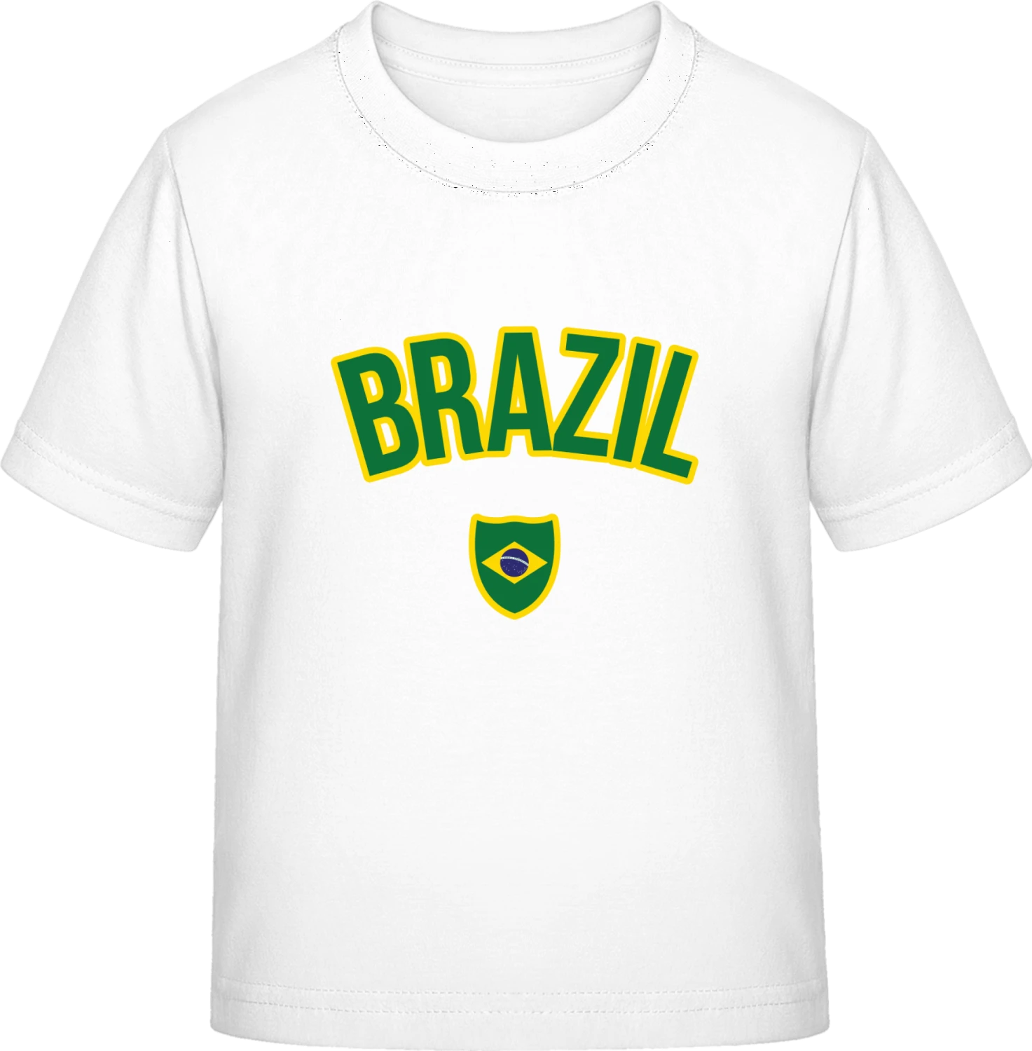 BRAZIL Fan - White Exact 190 Kids - Front