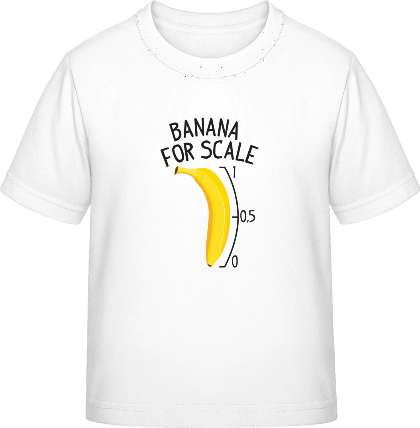 Banana For Scale - White Exact 190 Kids - Front