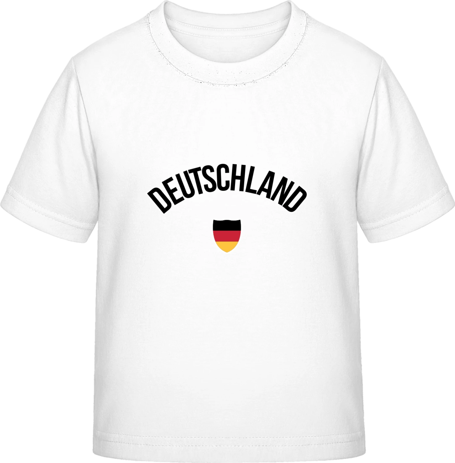 DEUTSCHLAND Fussball Fan - White Exact 190 Kids - Front