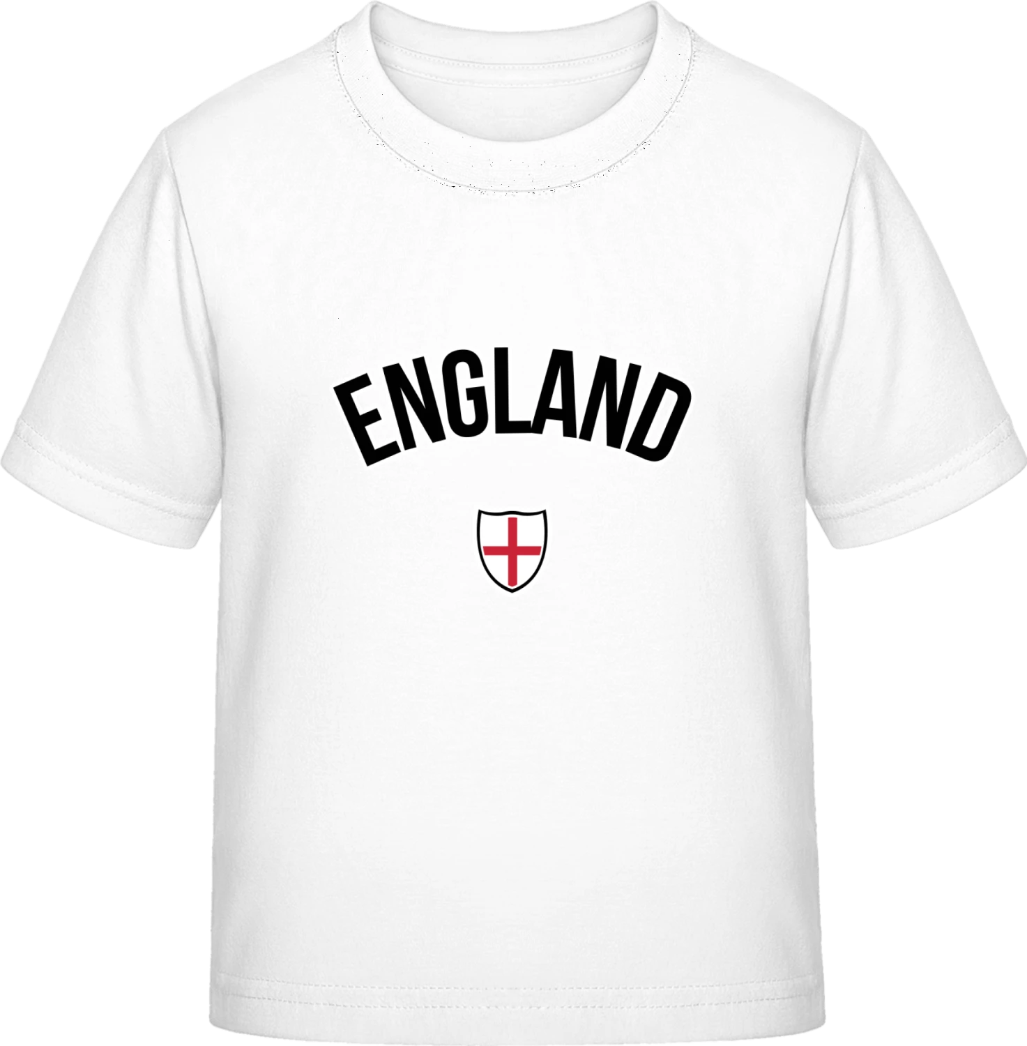 ENGLAND Flag Fan - White Exact 190 Kids - Front