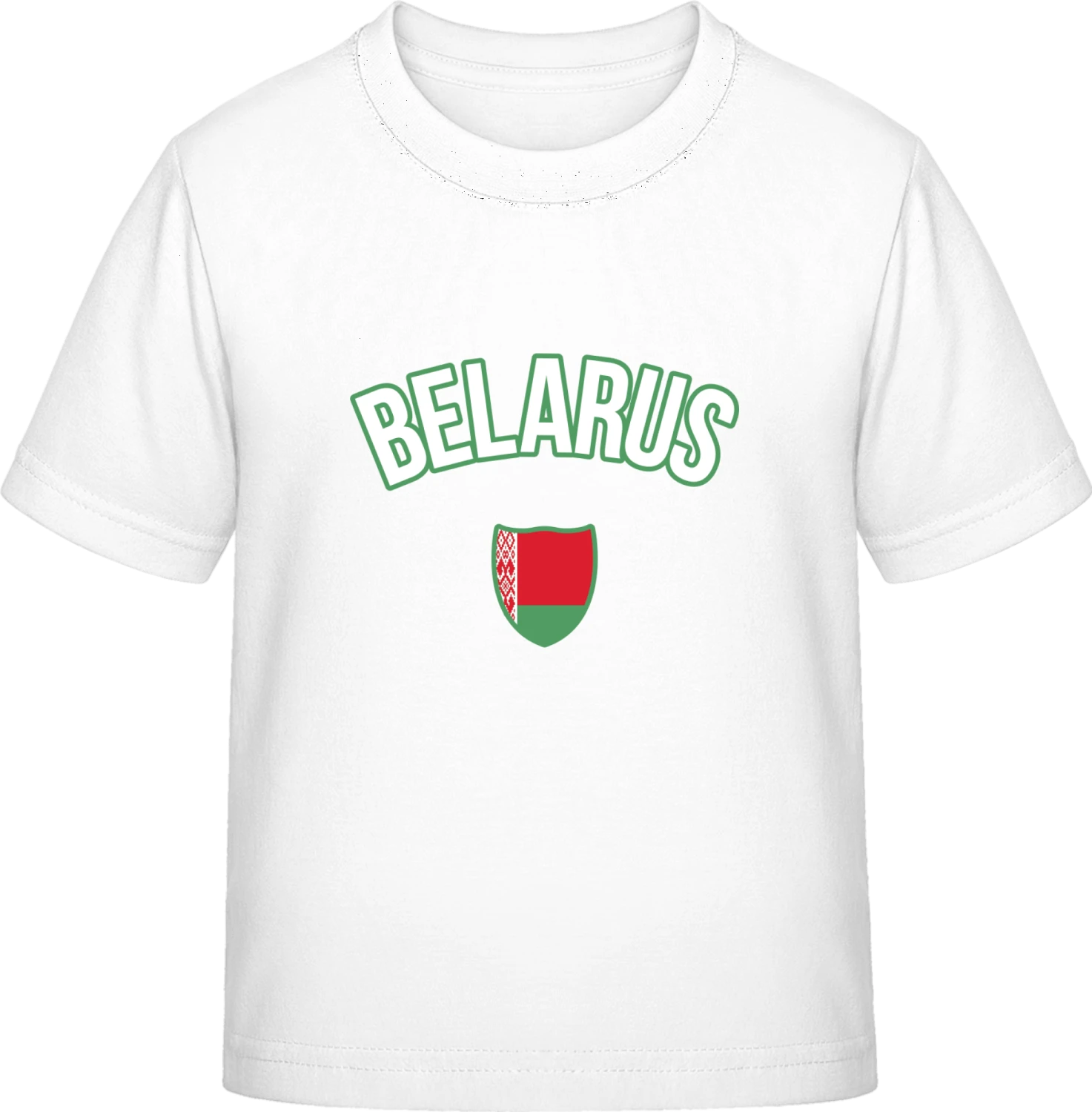 BELARUS Fan - White Exact 190 Kids - Front