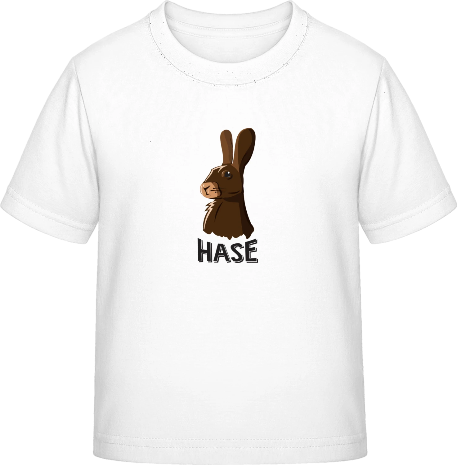 Hase illustriert - White Exact 190 Kids - Front