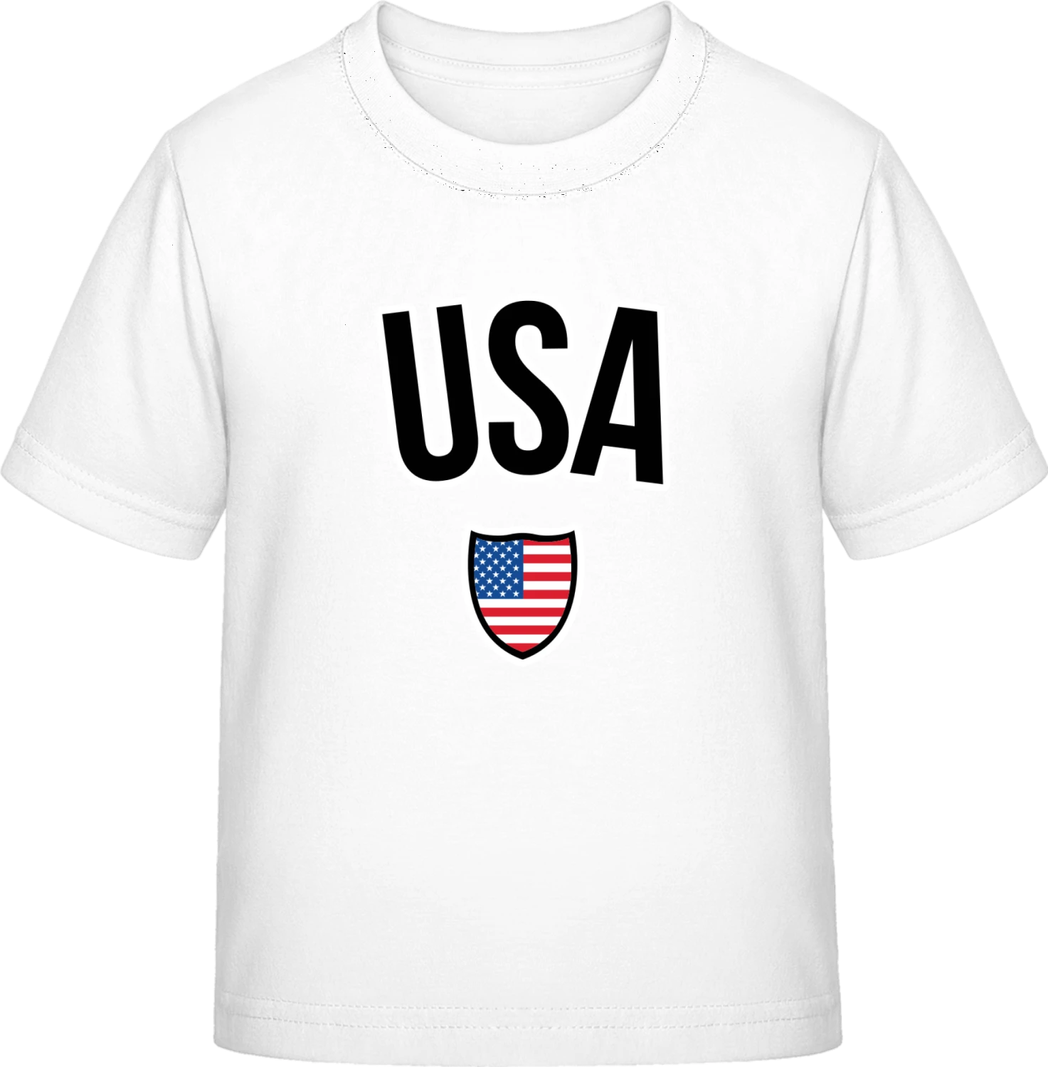 USA Fan - White Exact 190 Kids - Front