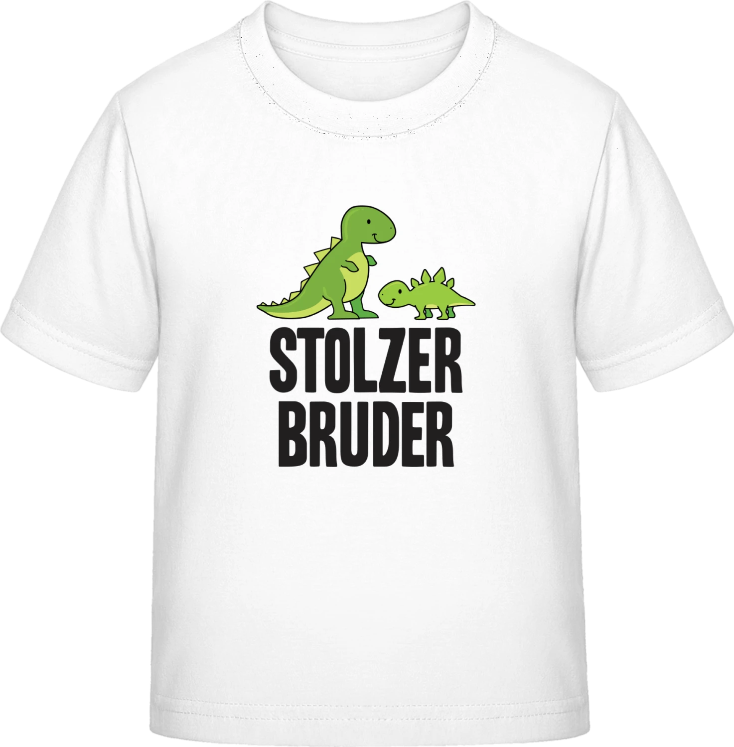 Stolzer Bruder - White Exact 190 Kids - Front