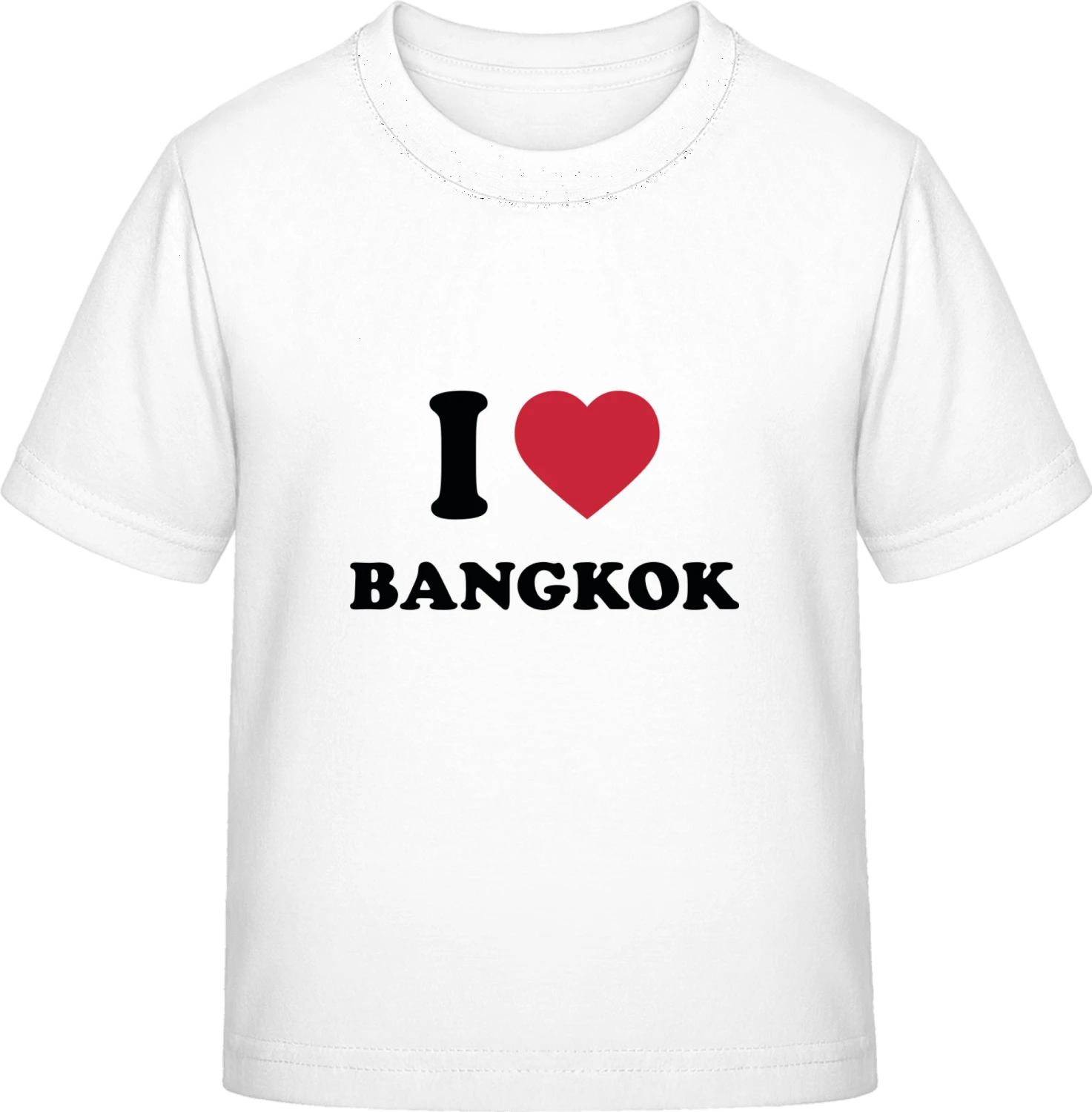 I love Bangkok - White Exact 190 Kids - Front