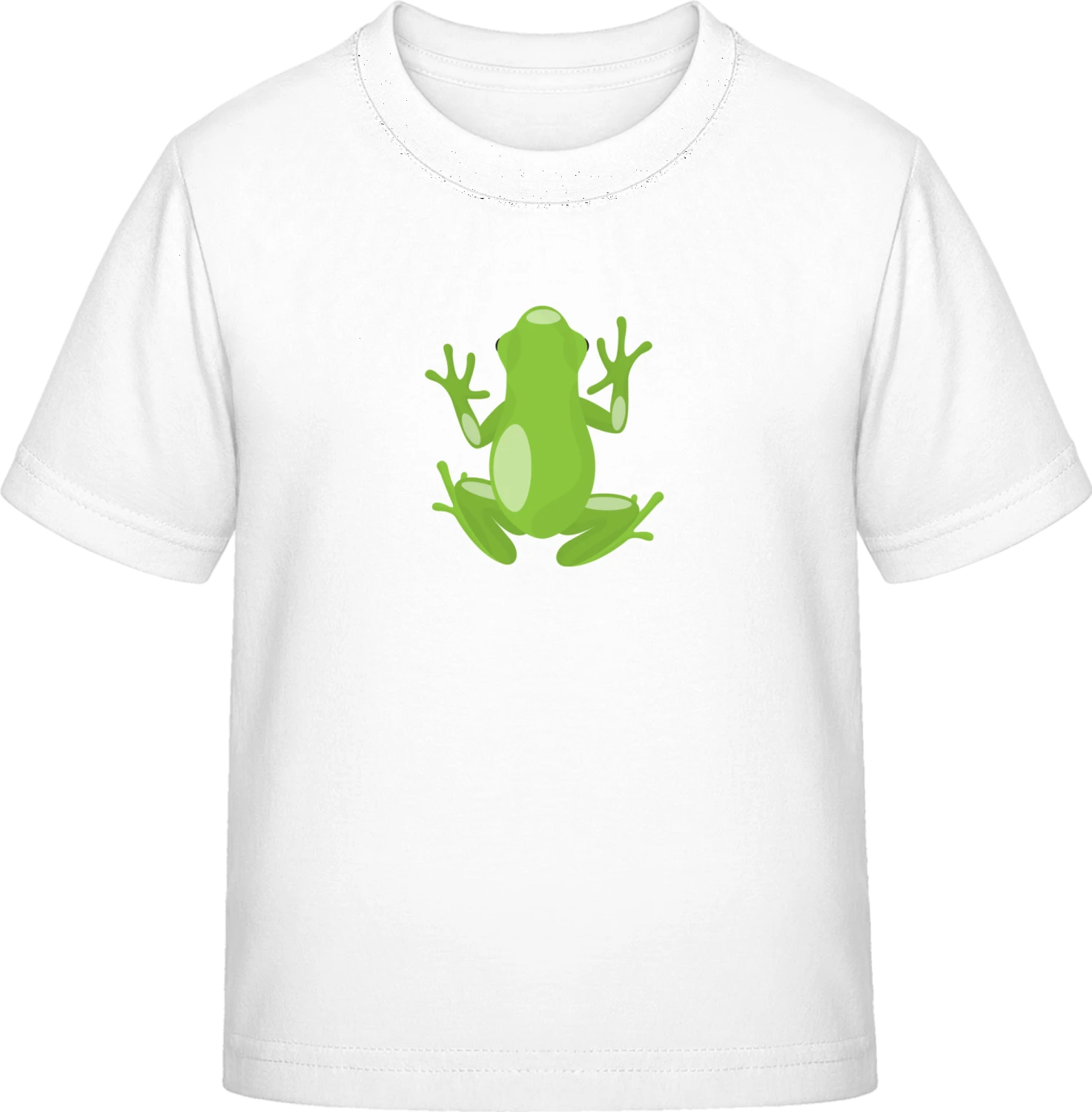 Climbing Frog Illustration - White Exact 190 Kids - Front