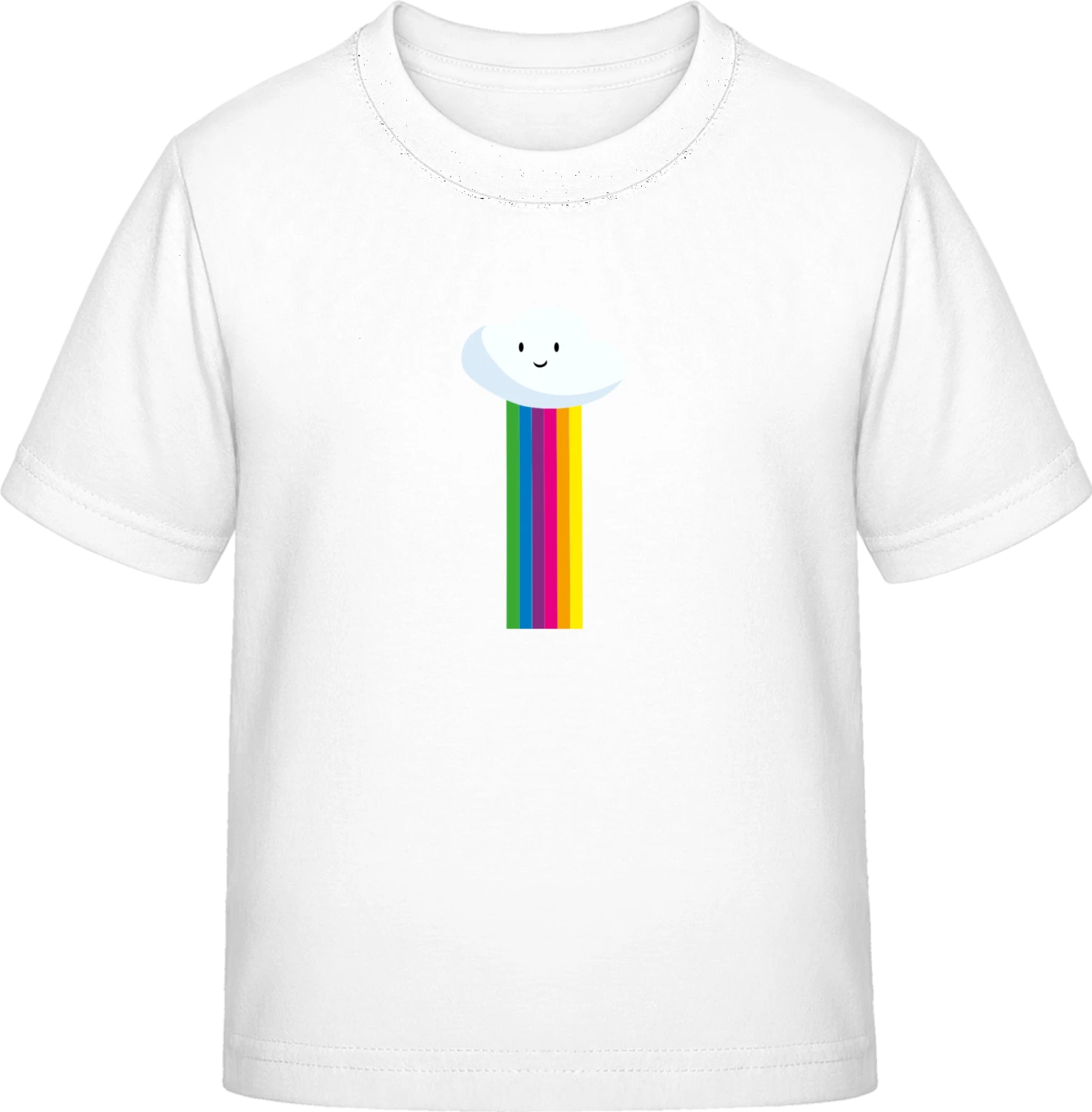 Happy Sky Rainbow - White Exact 190 Kids - Front