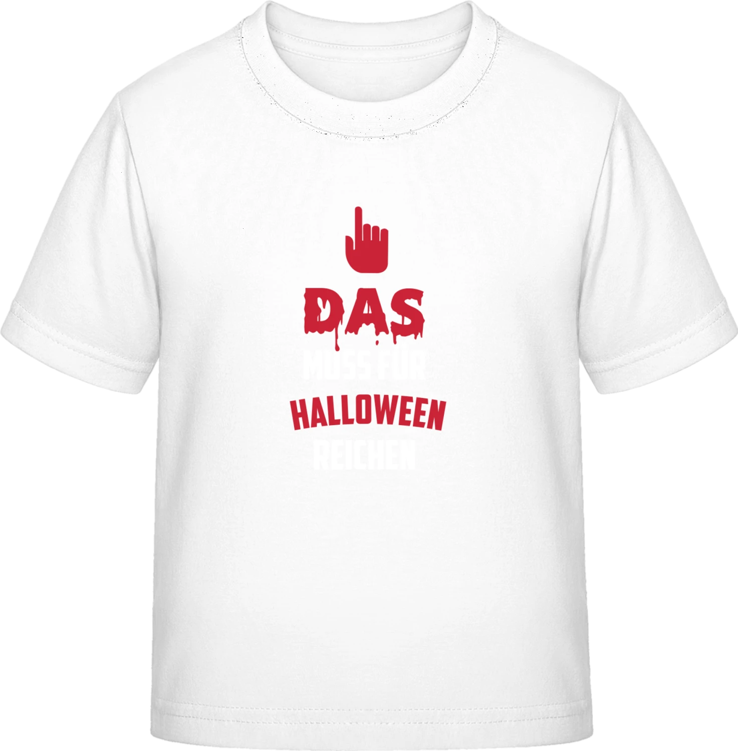 Das muss für Halloween reichen - White Exact 190 Kids - Front