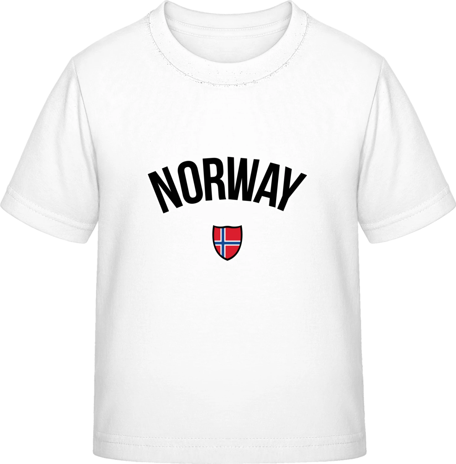 NORWAY Fan - White Exact 190 Kids - Front