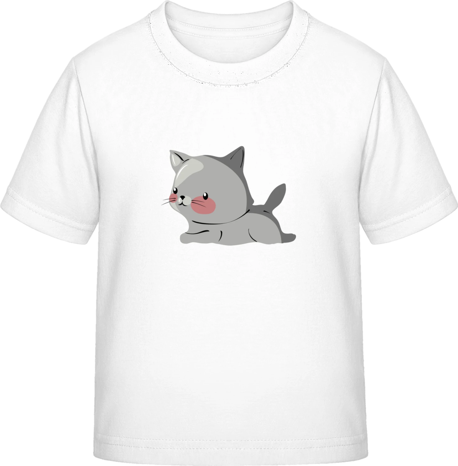 Cute Litte Cat - White Exact 190 Kids - Front