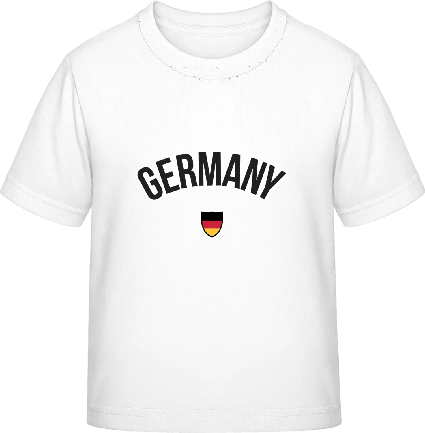 GERMANY Football Fan - White Exact 190 Kids - Front