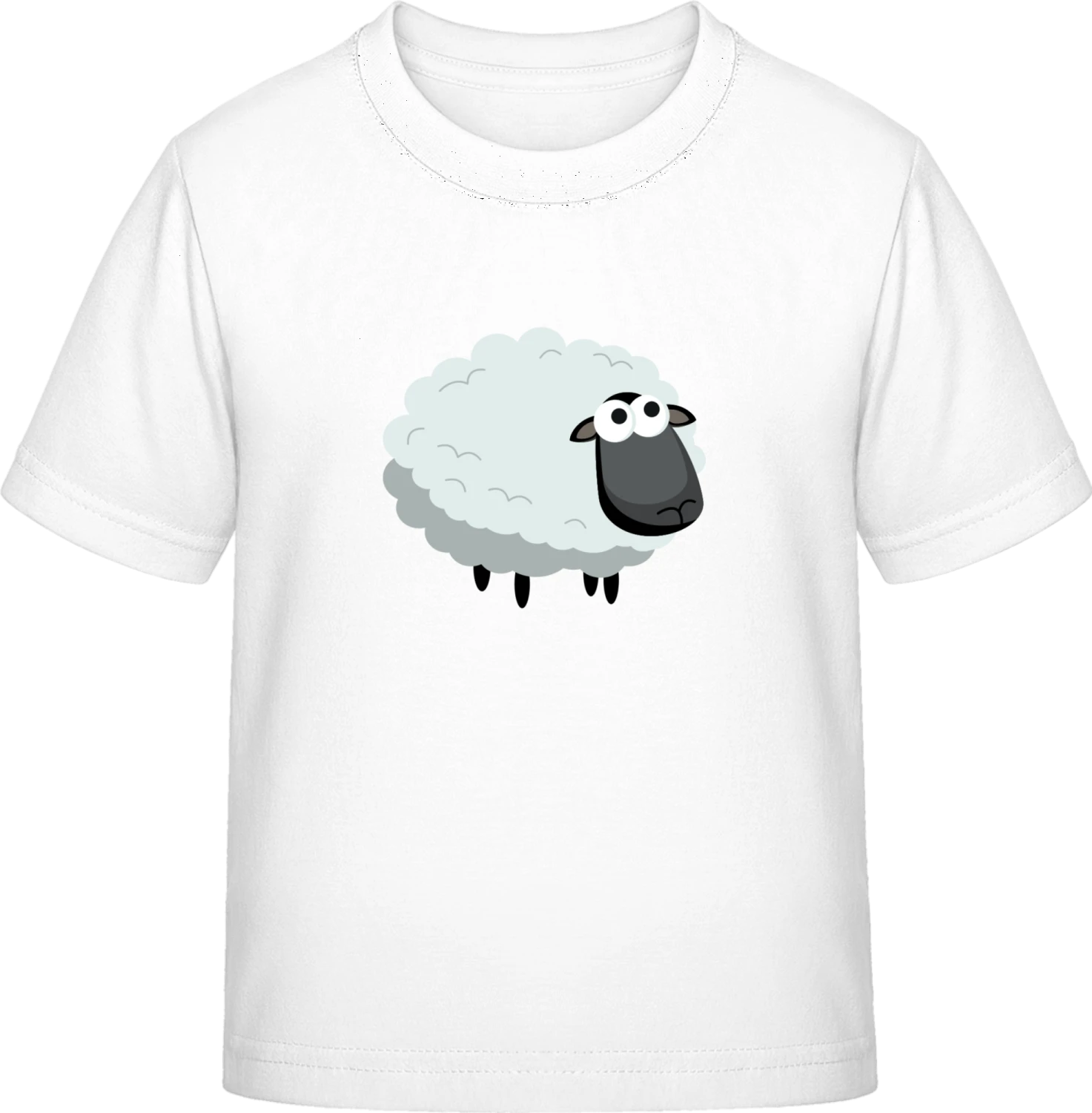 Cute Sheep - White Exact 190 Kids - Front