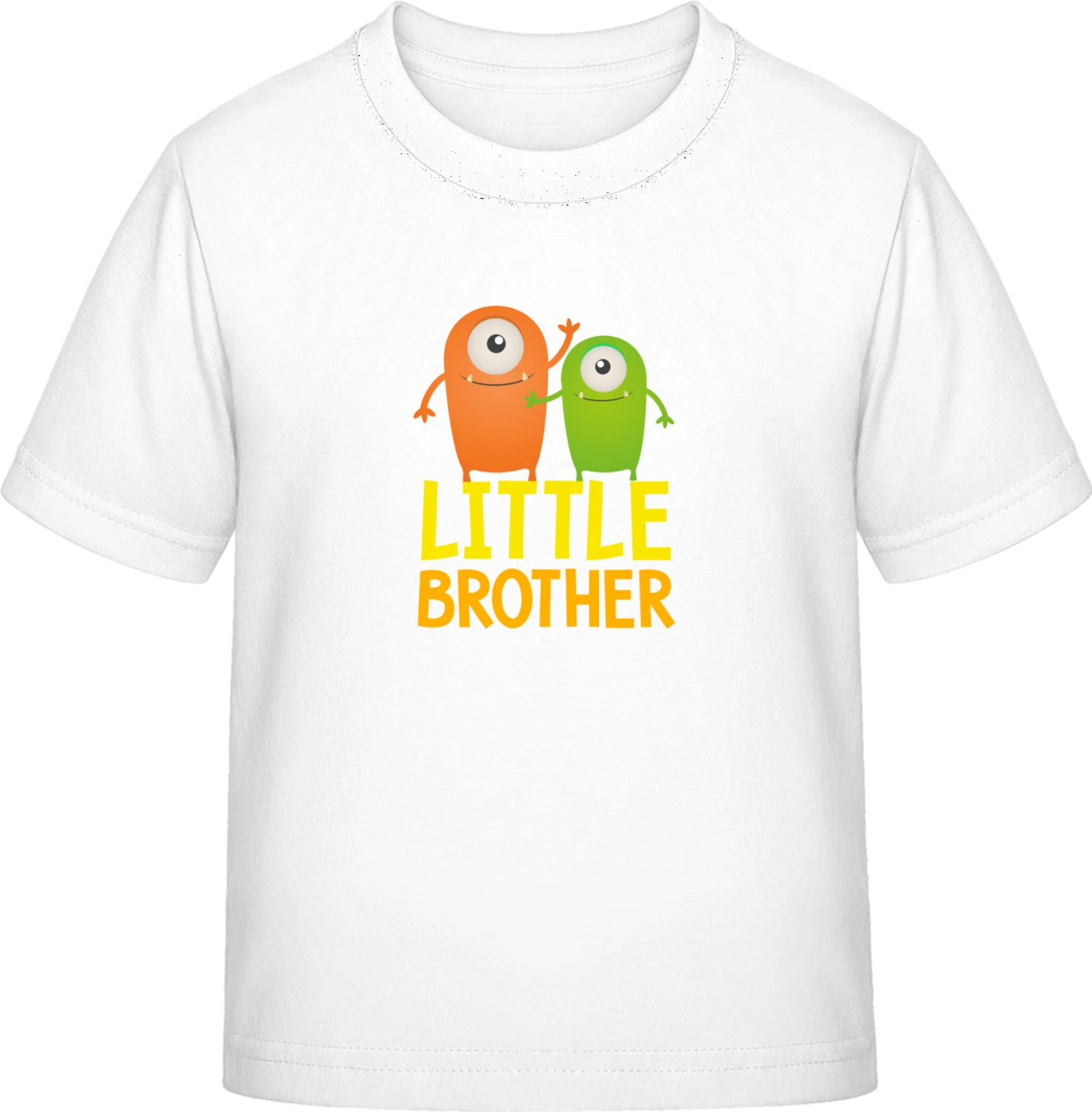 Little Brohter - White Exact 190 Kids - Front