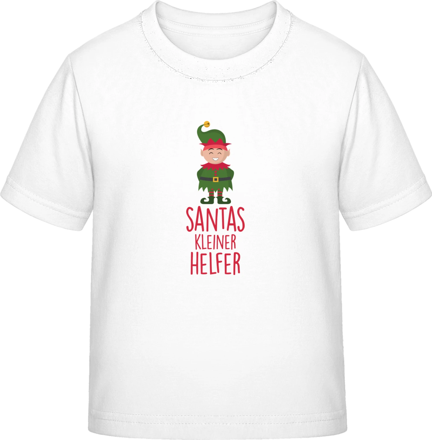 Santas kleiner Helfer - White Exact 190 Kids - Front