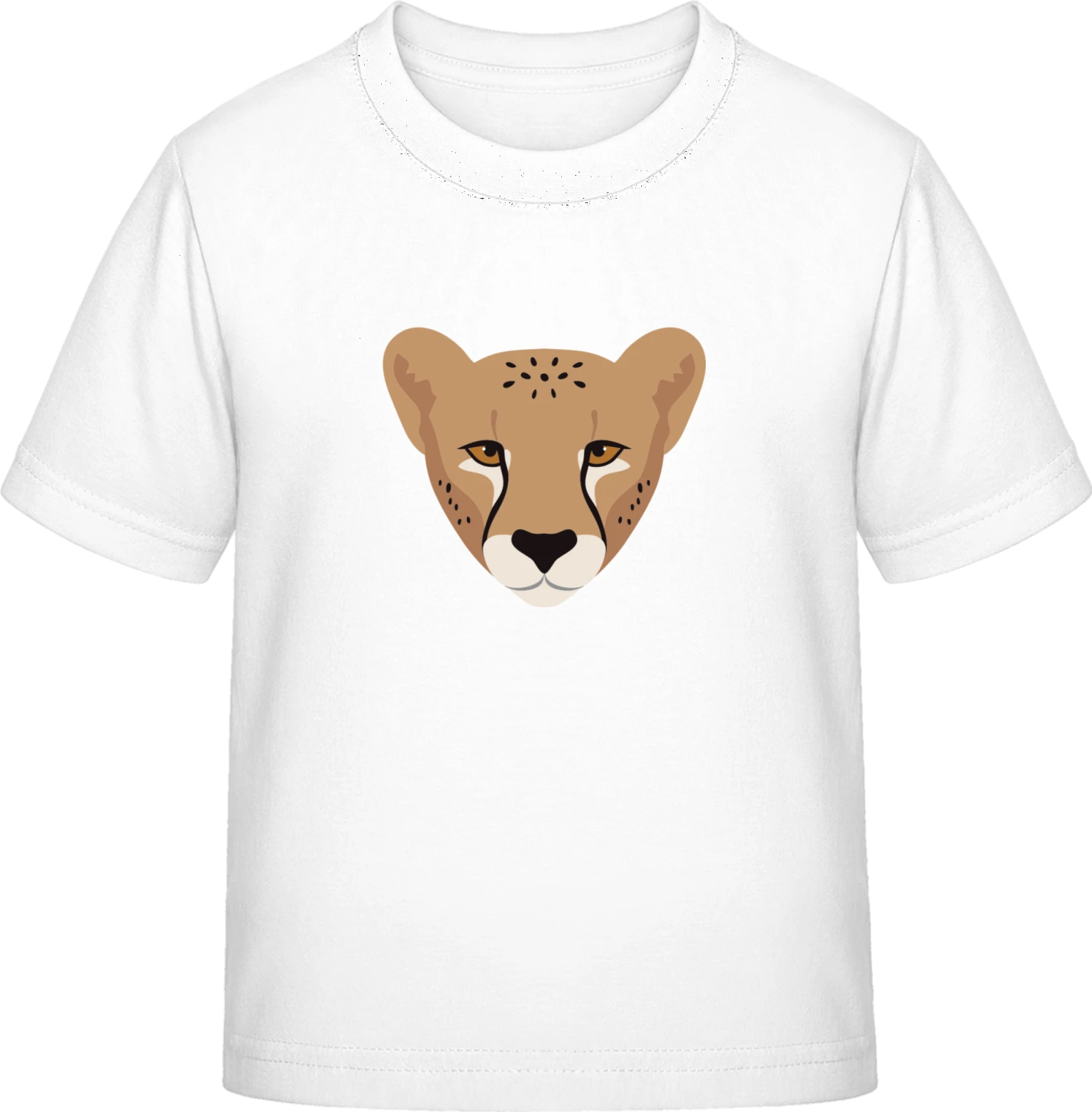 Lioness Head - White Exact 190 Kids - Front